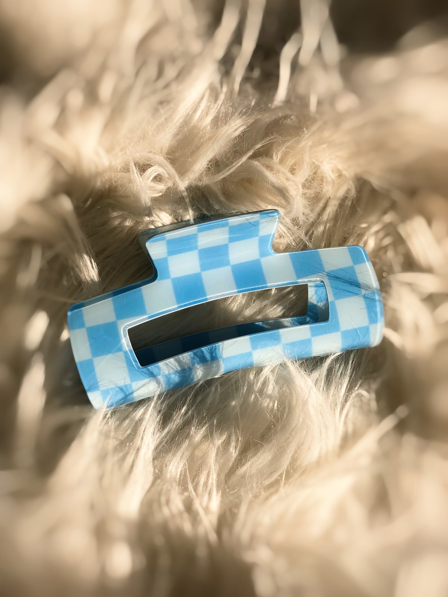 Checkered, Claw Clip