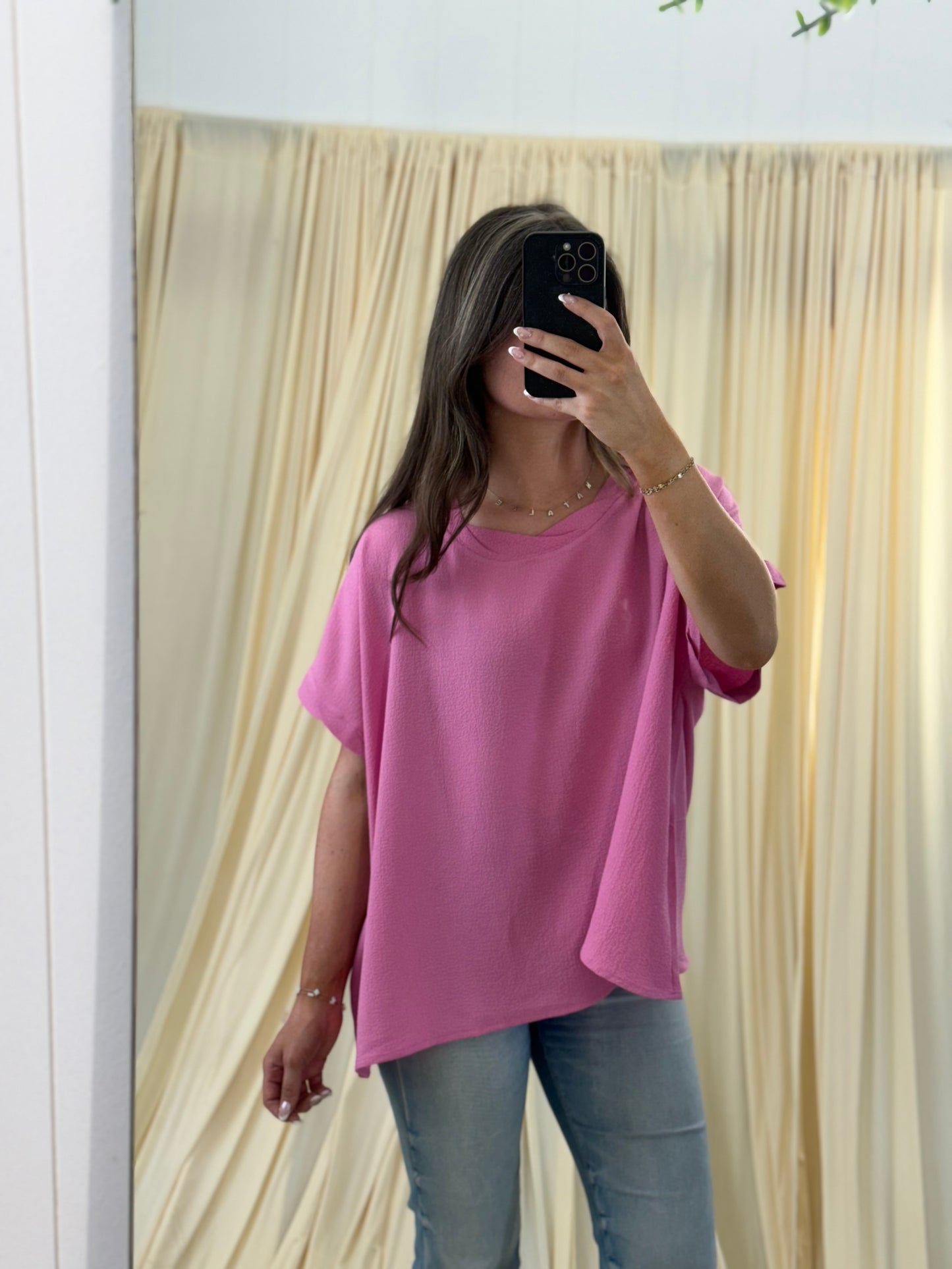 Rosewater Drape, Blouse