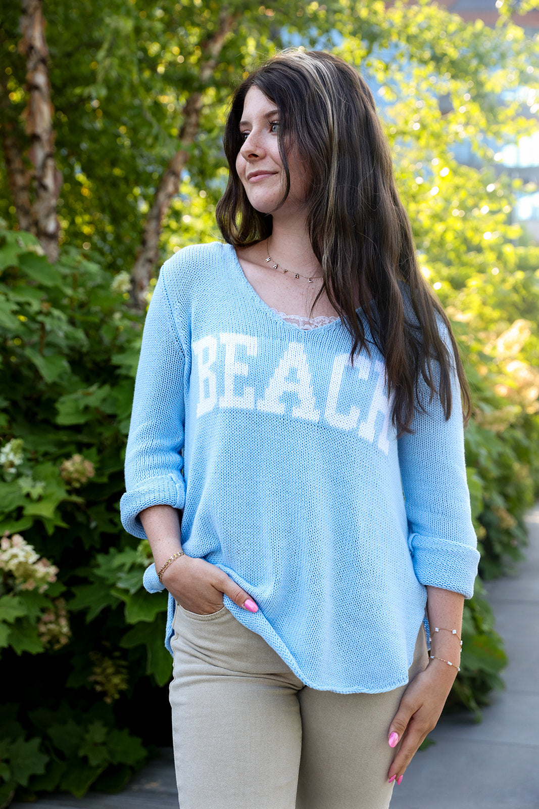Coastal Code, Beach Sweater