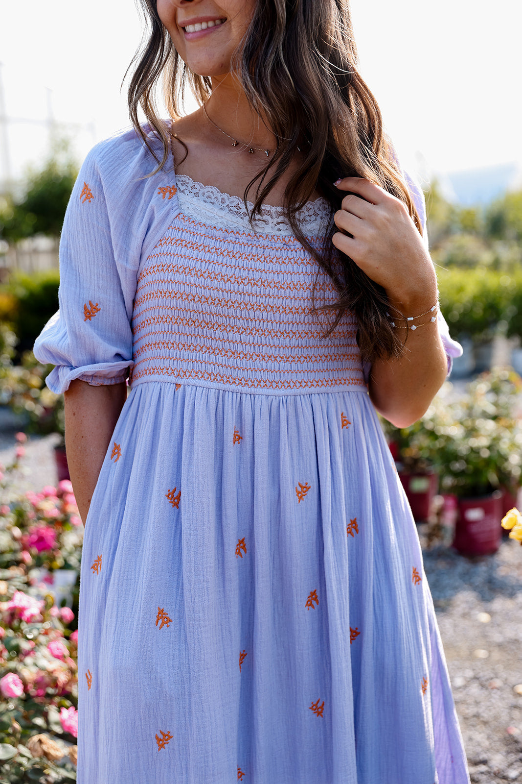 Lavender Kisses, Dress