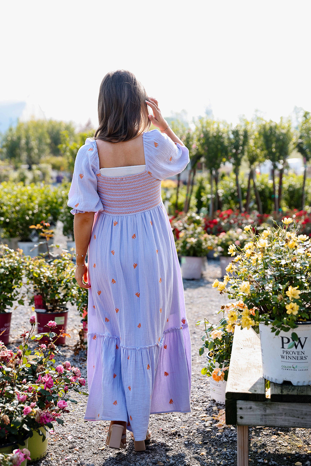 Lavender Kisses, Dress