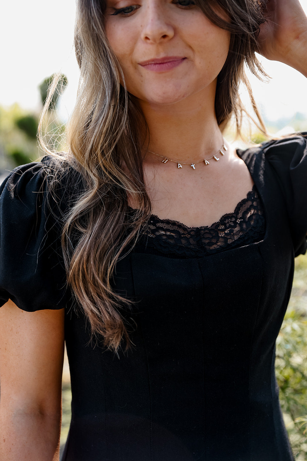 Midnight Elegance, Black Dress