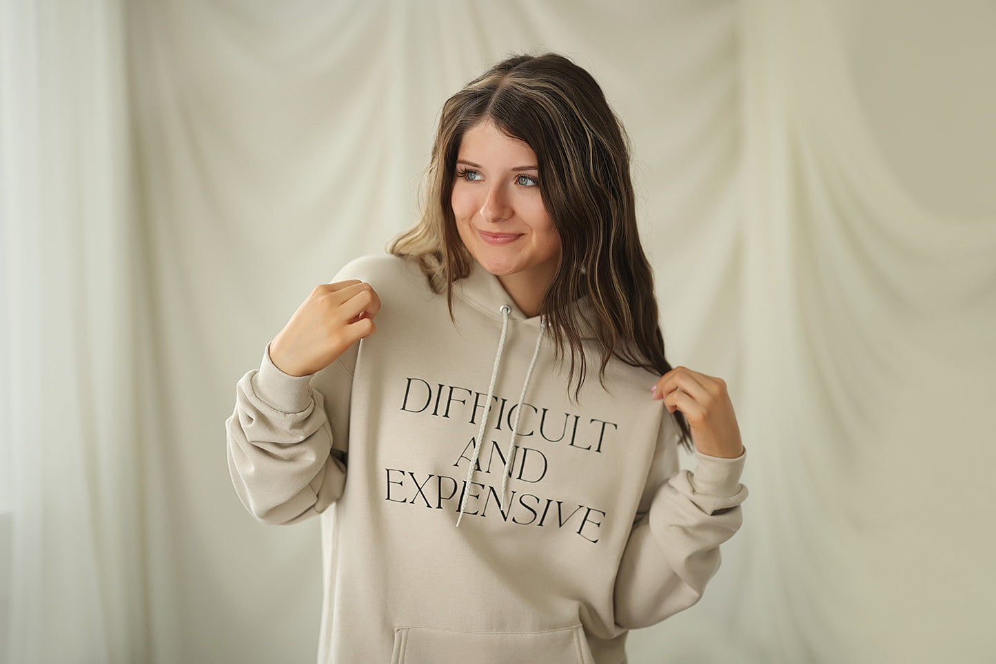 (Glitter) Difficult and Expensive, Hoodie
