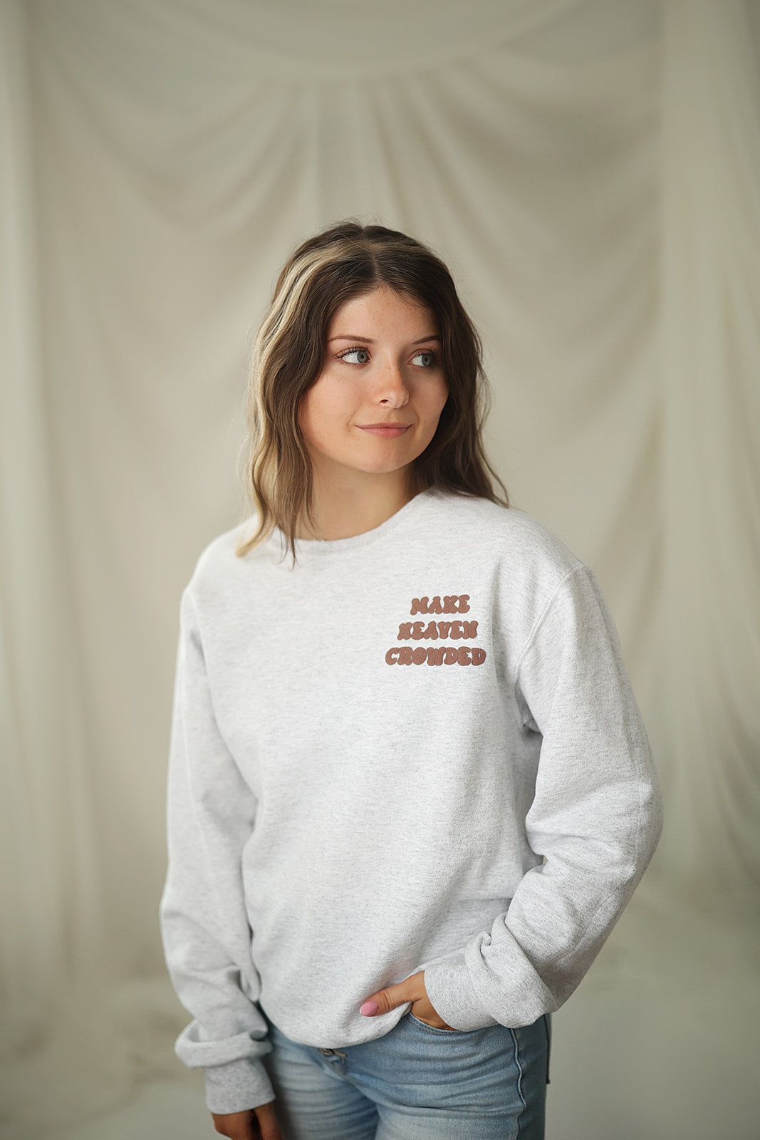 (Puffer) Make Heaven Crowded, Crewneck