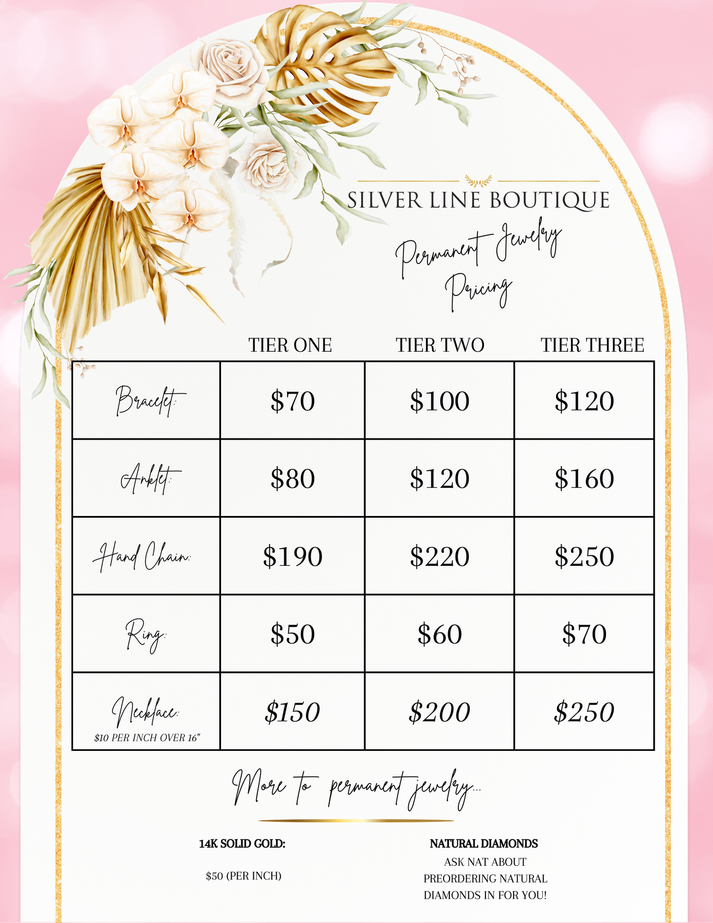 Schedule A Permanent Jewelry Appointment