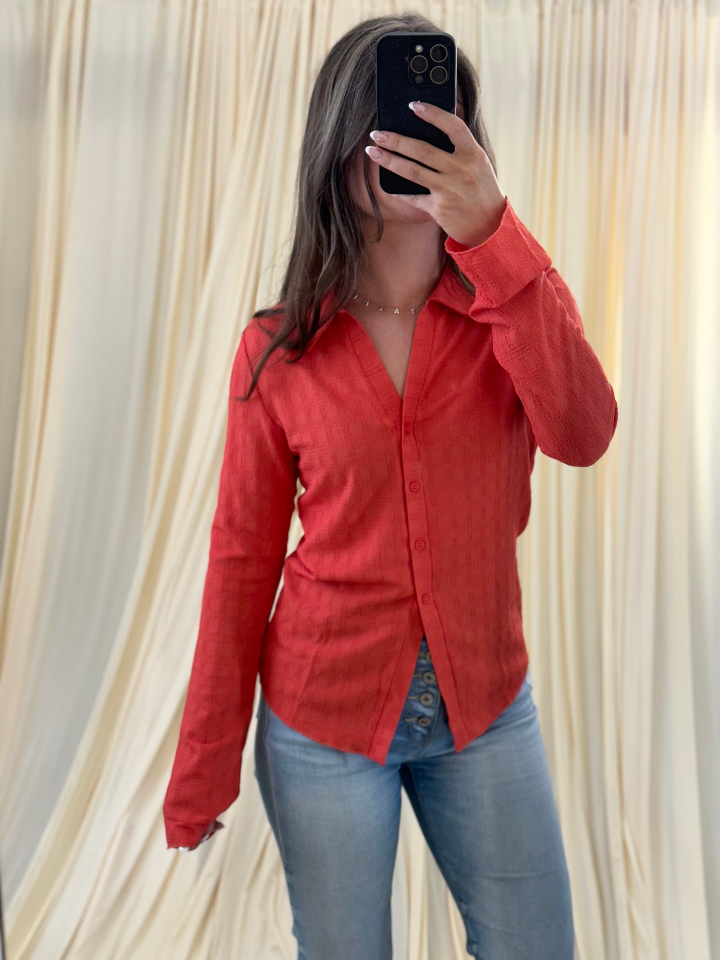 Tangerine Twist, Blouse
