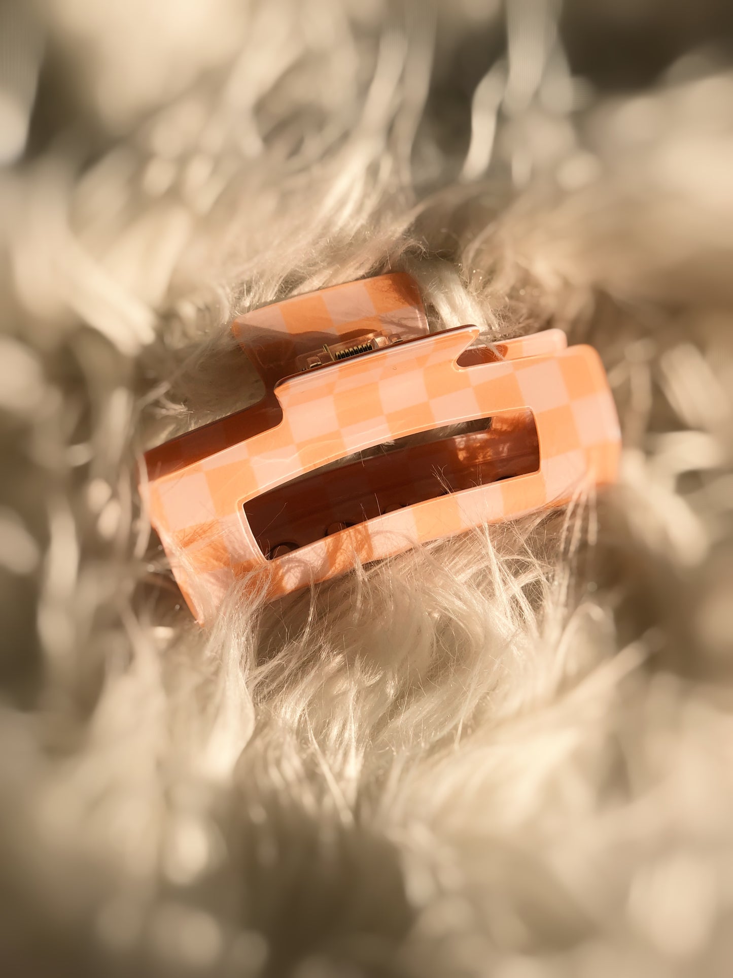 Checkered, Claw Clip