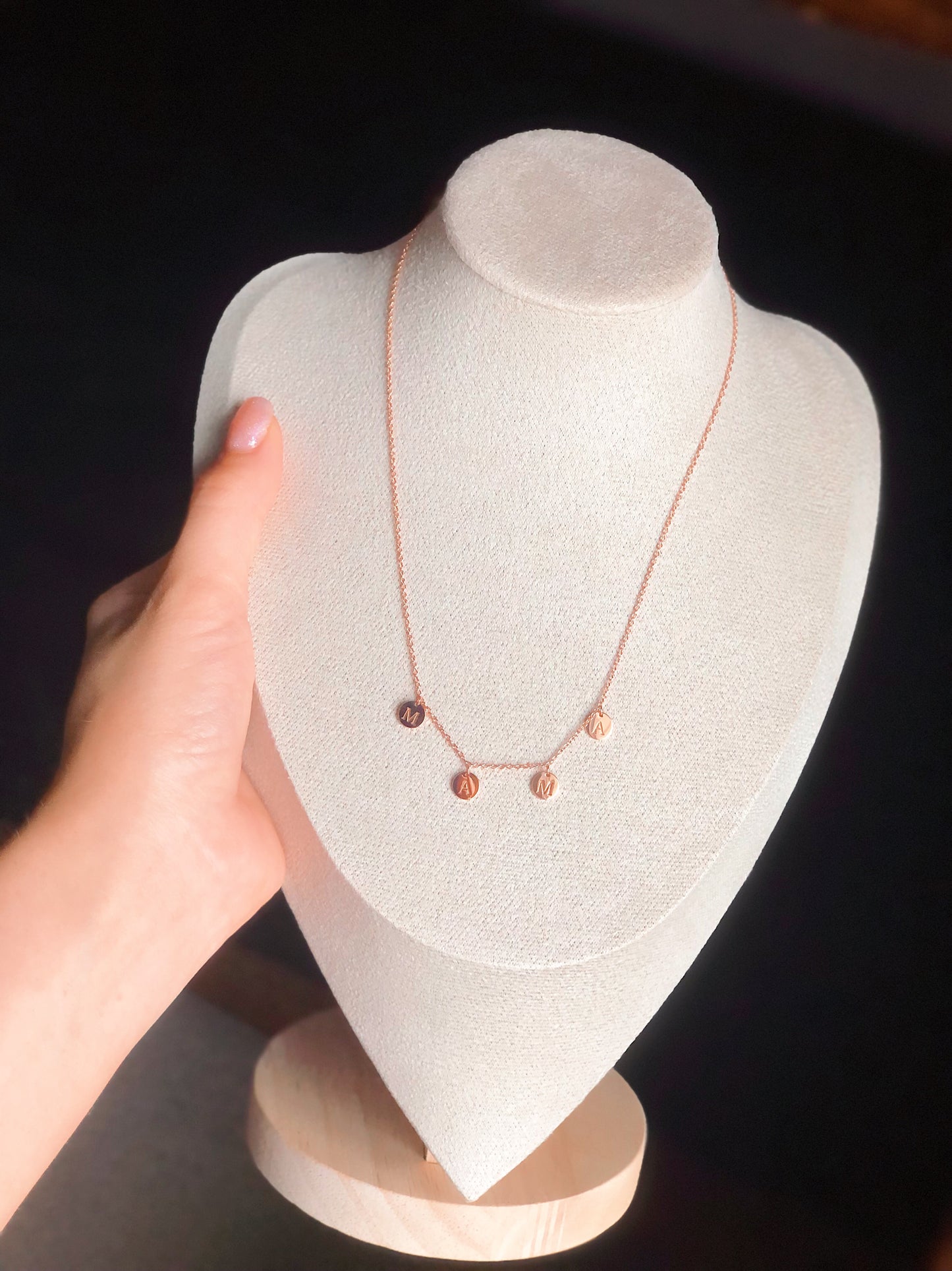 MAMA, Coin Charm Necklace