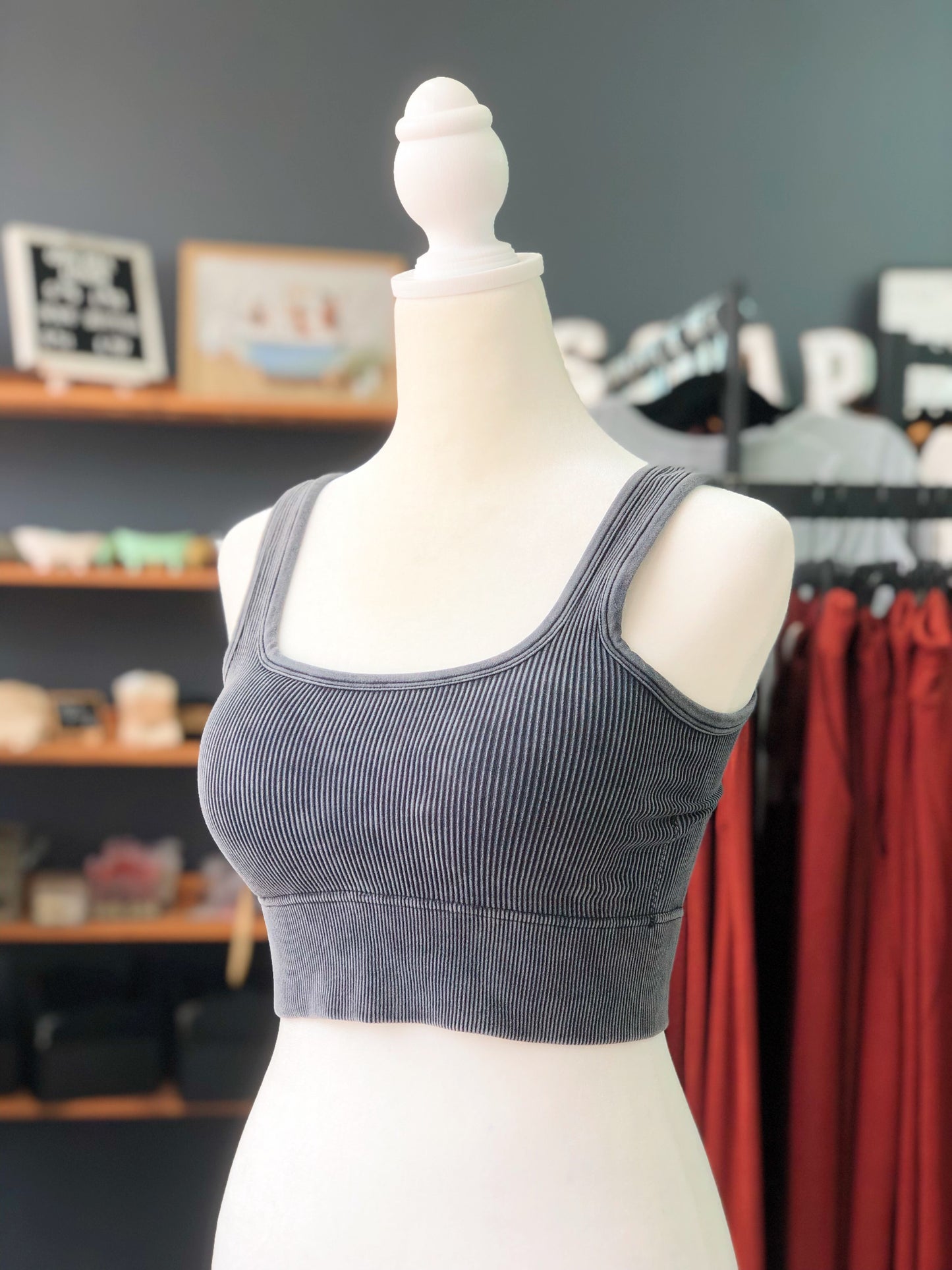 Mineral Washed Bralettes