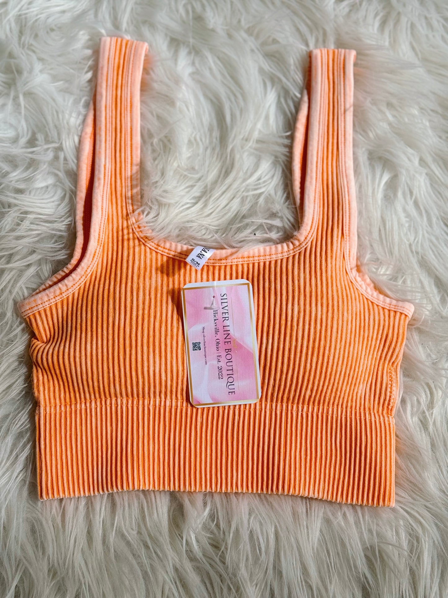 Mineral Washed Bralettes