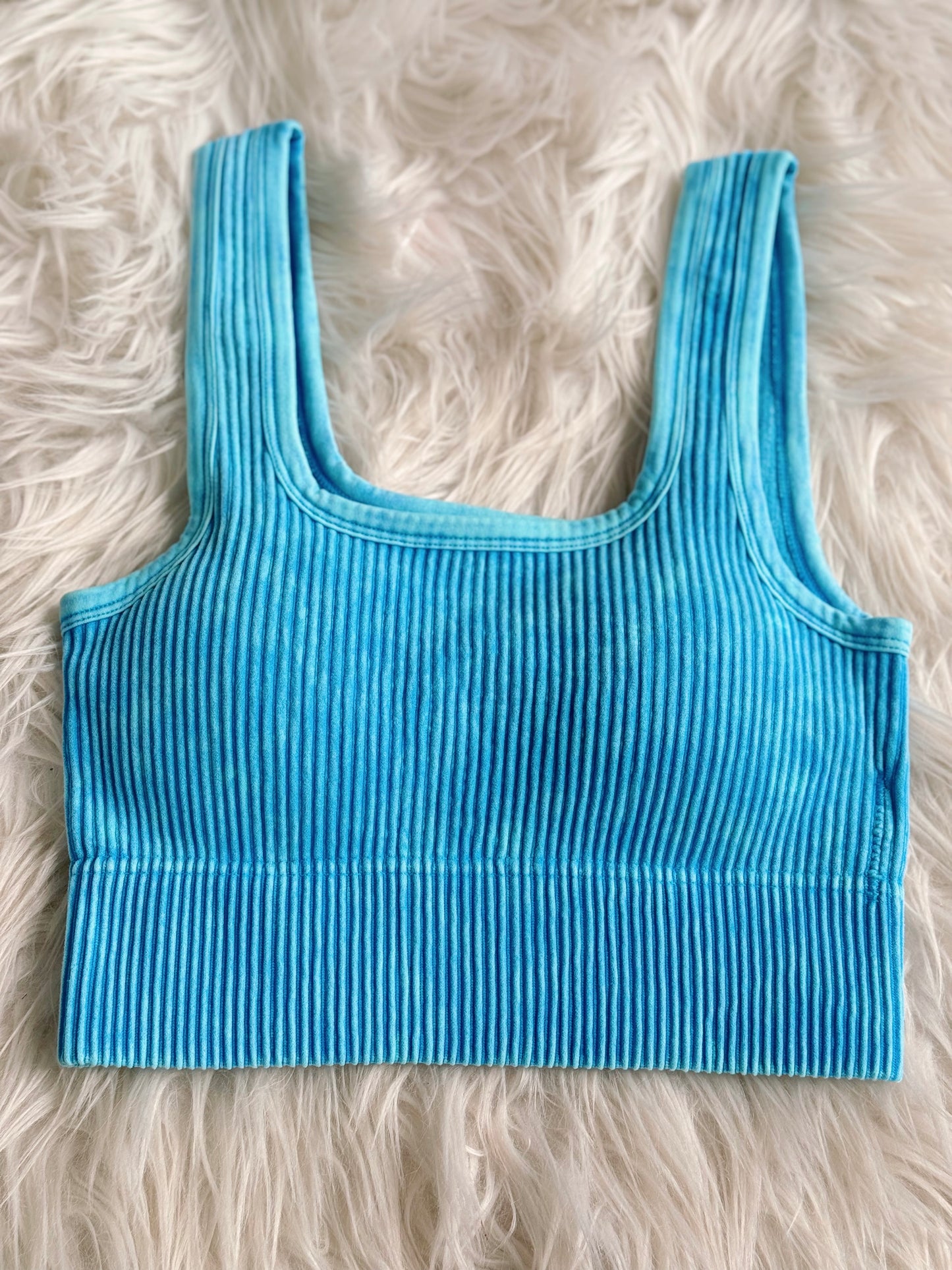Mineral Washed Bralettes