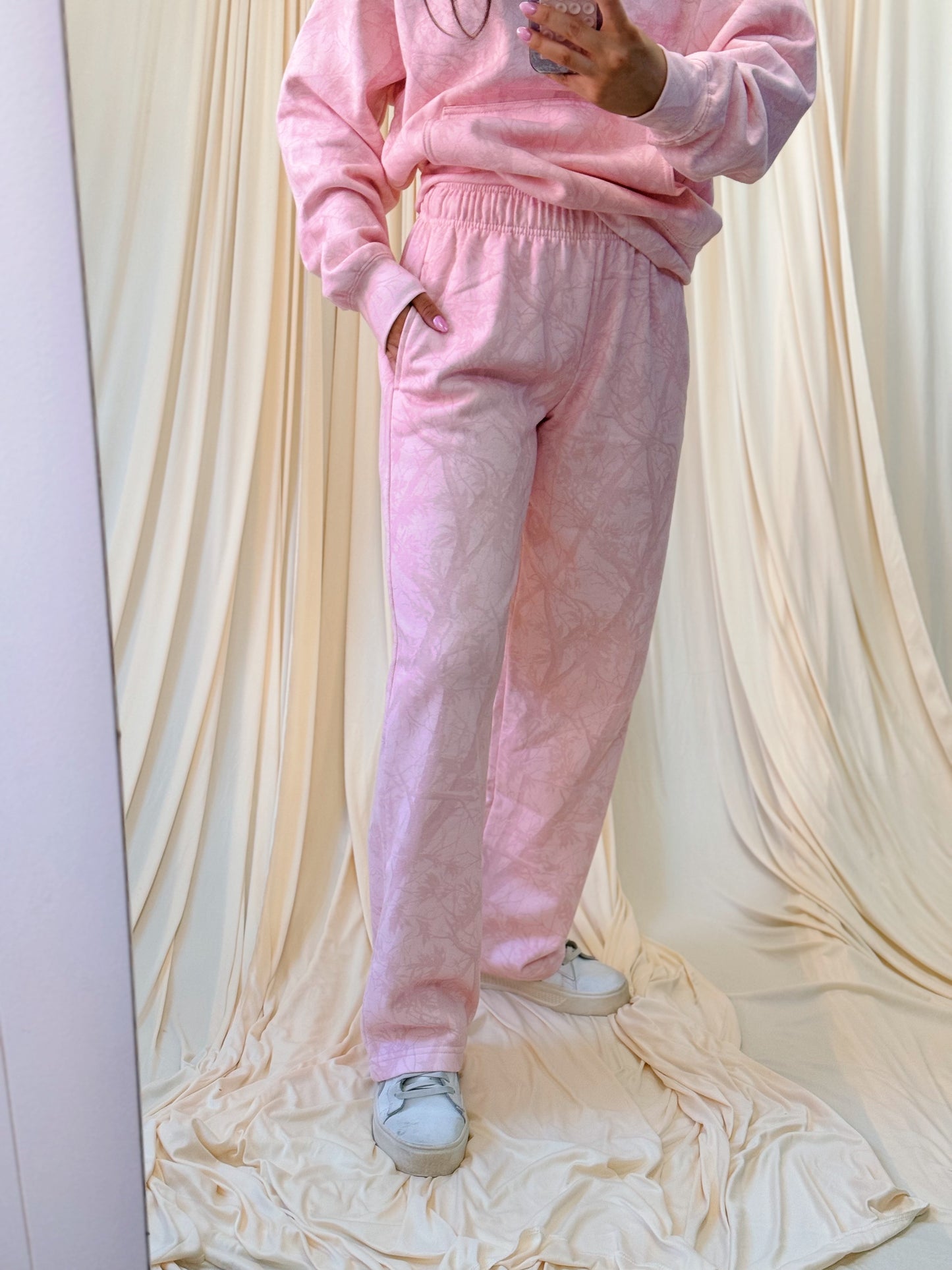 Blush Camo Sweats