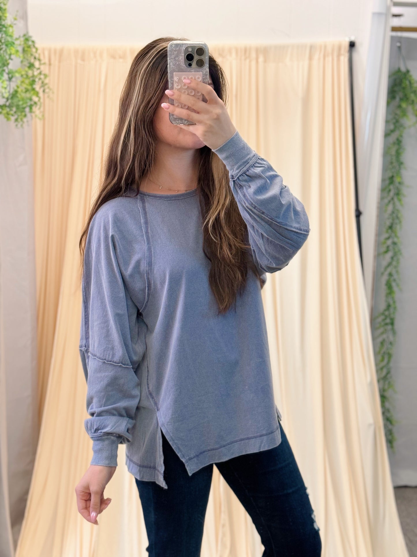 Slate Sky, Oversized Tee