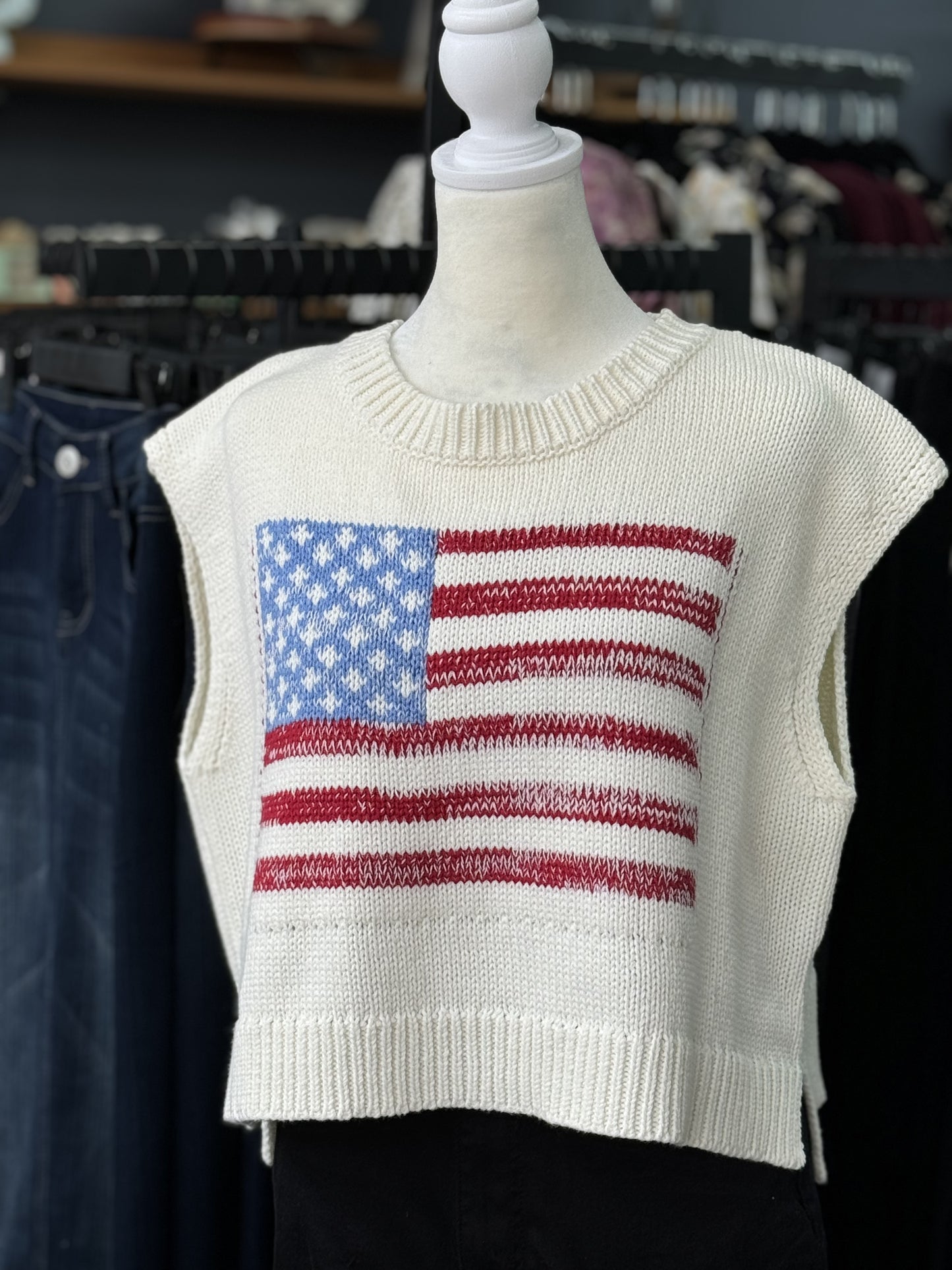 Feelin' Patriotic, Sleeveless Sweater