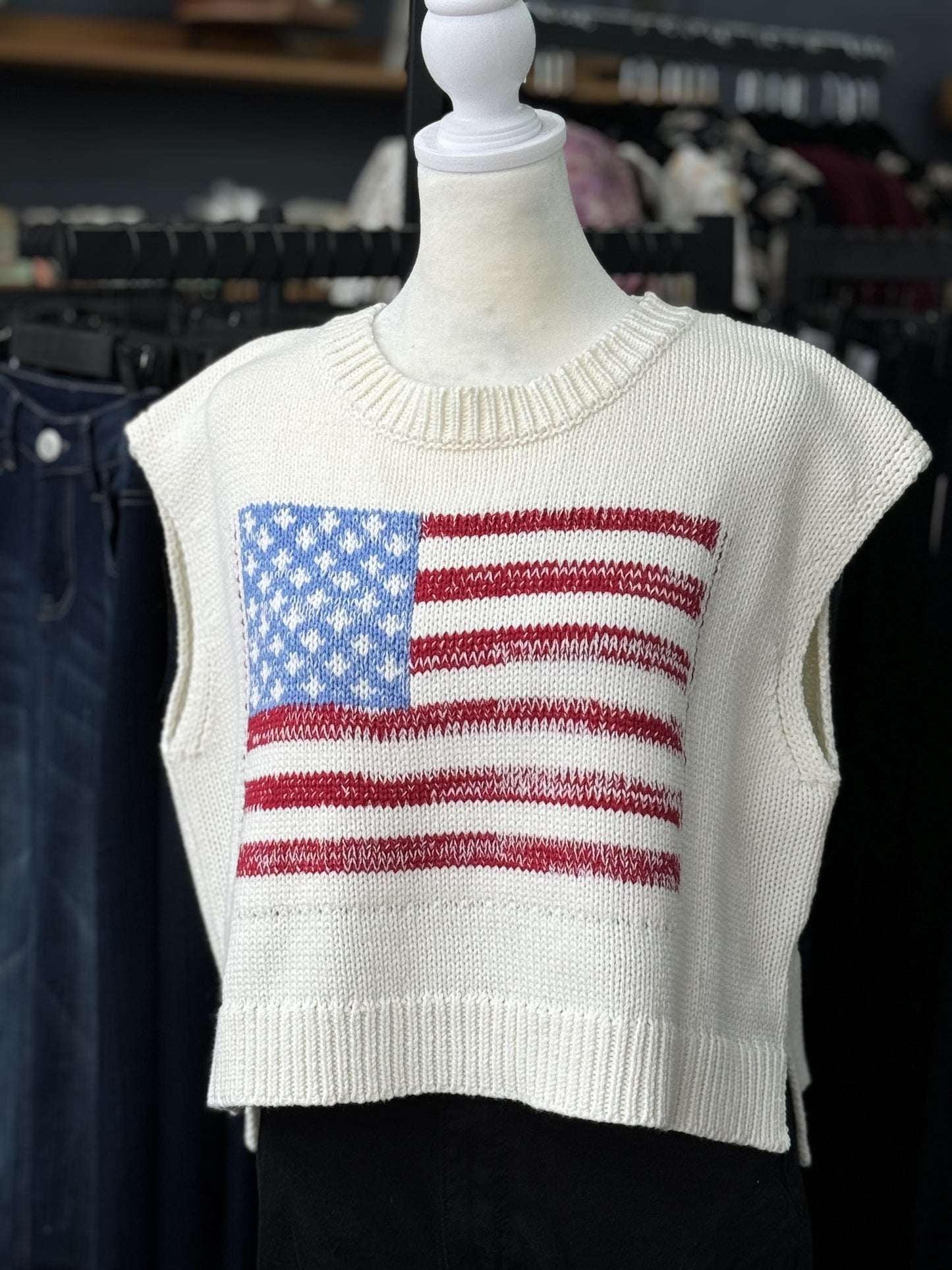 Feelin' Patriotic, Sleeveless Sweater