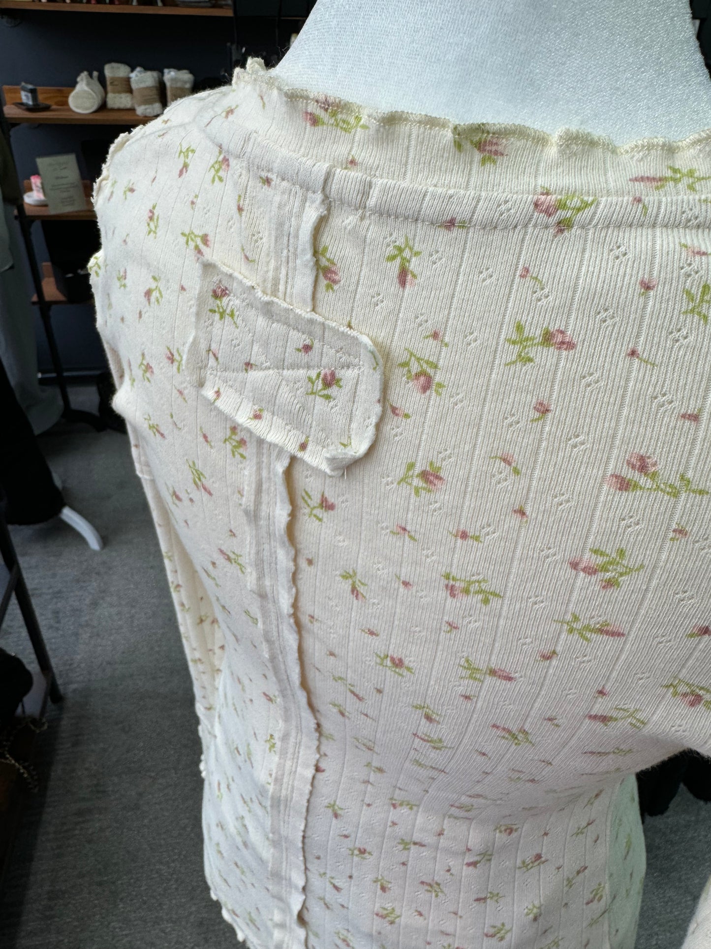 Petal Print Delight, Long Sleeve