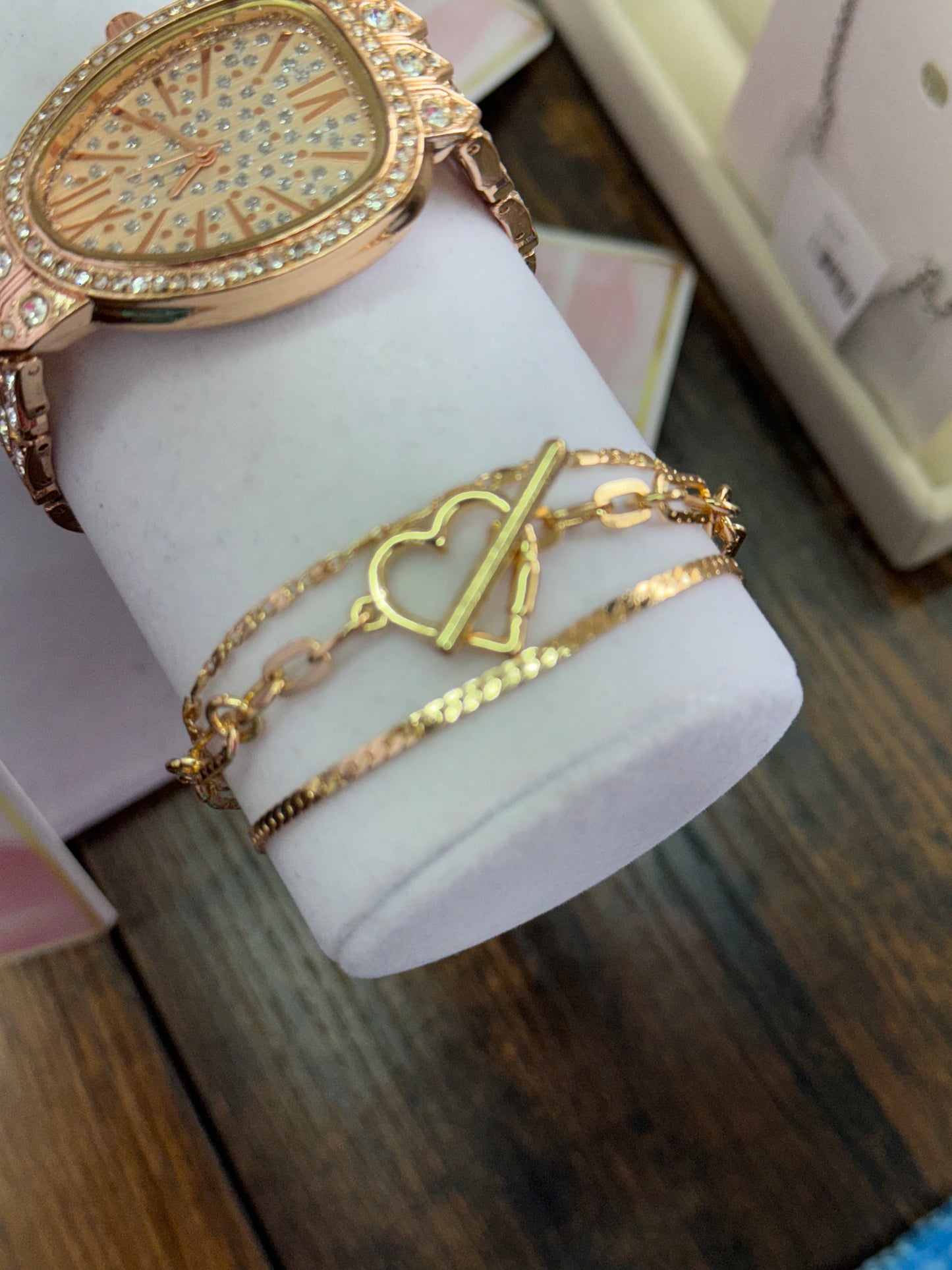 Layers of Love, Heart Bracelet