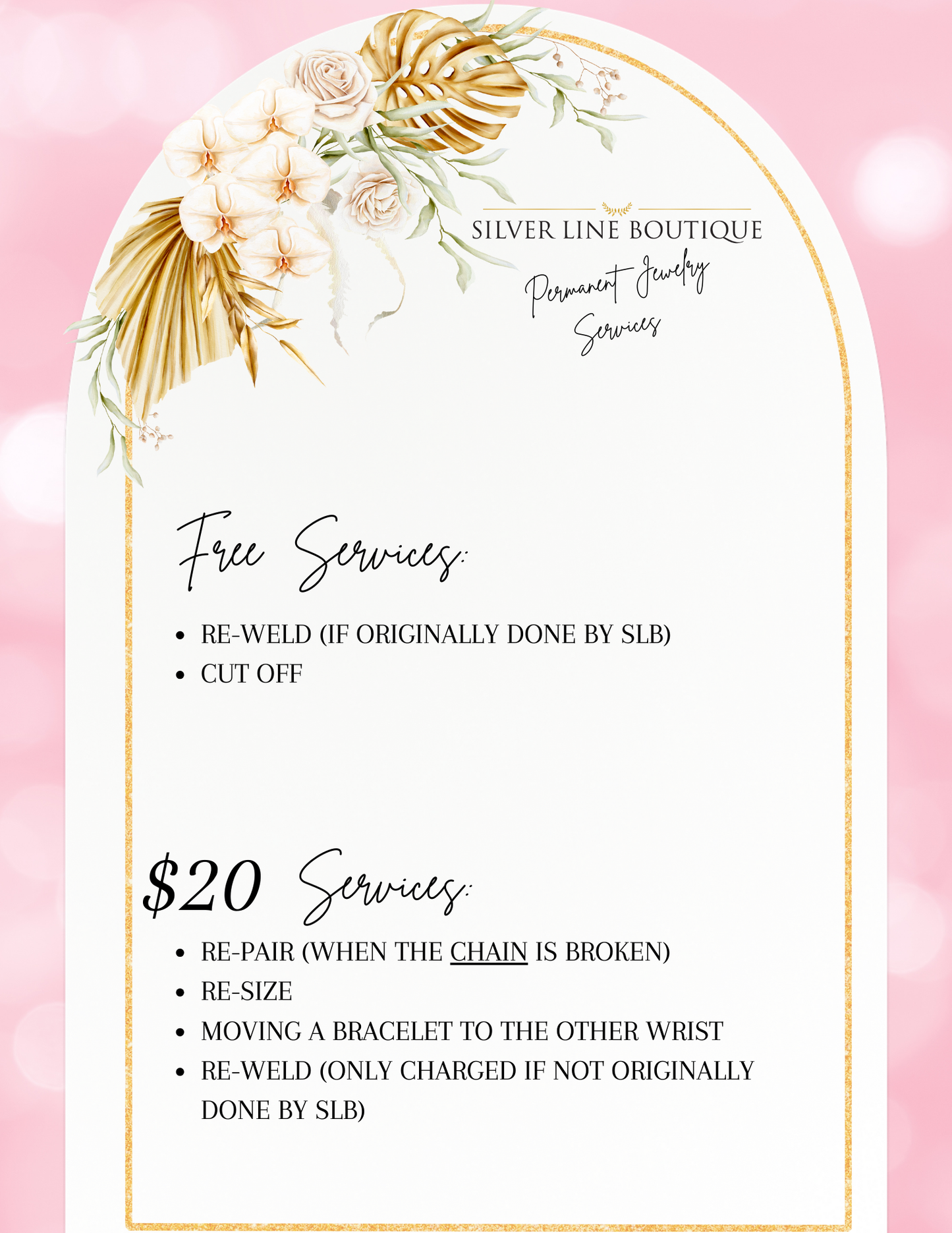 Schedule A Permanent Jewelry Appointment