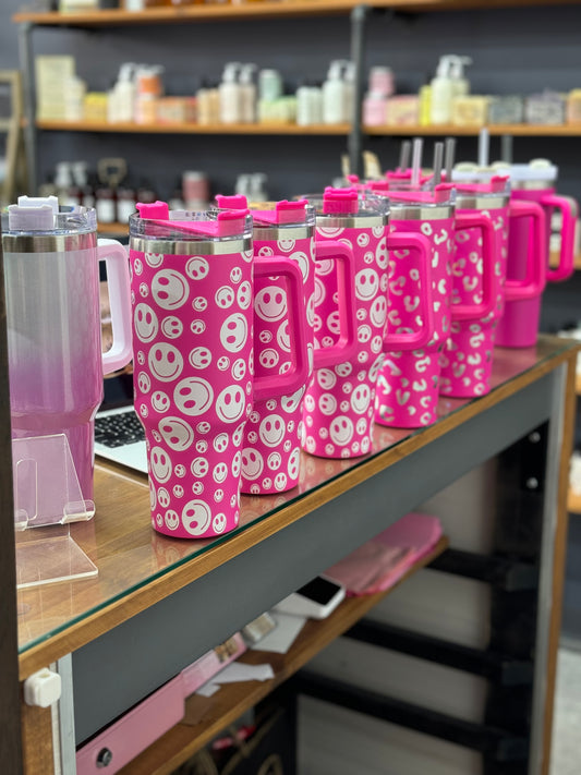 Pink Tumblers