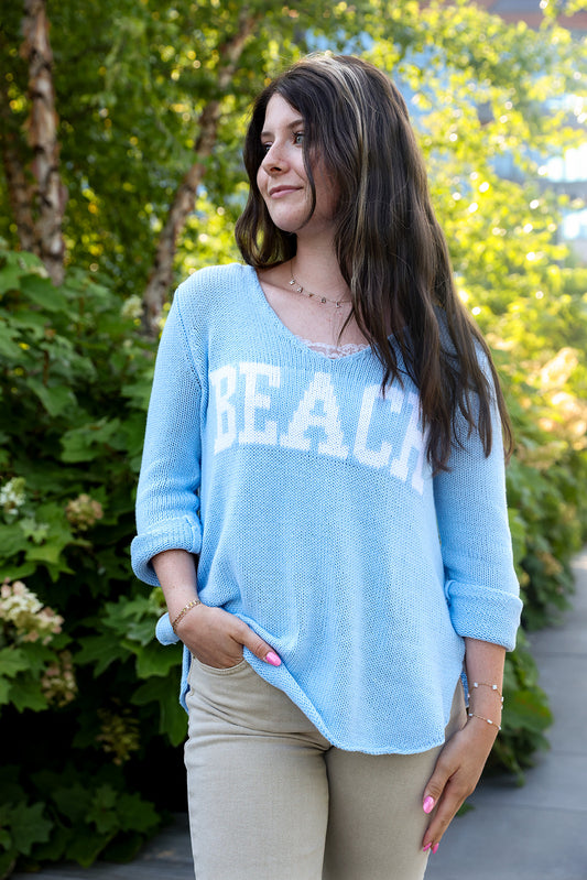 Coastal Code, Beach Sweater