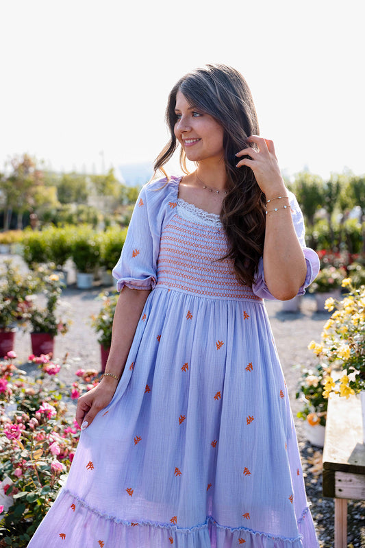 Lavender Kisses, Dress