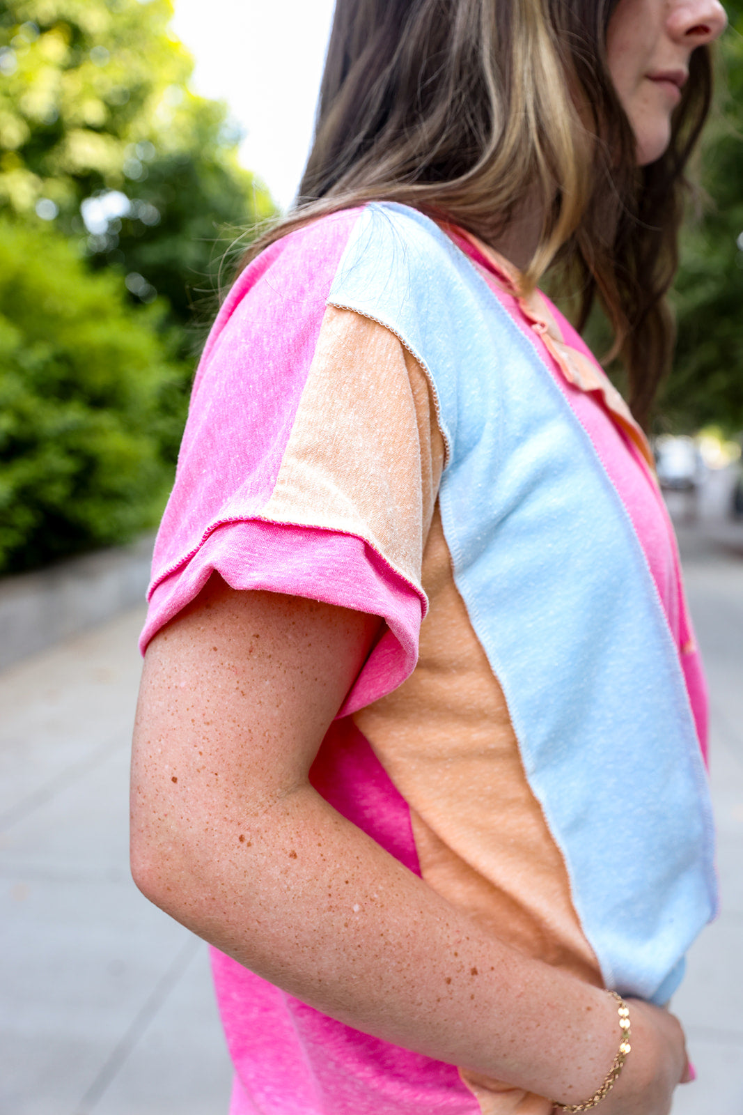 Modern Edge, Color Block Tee