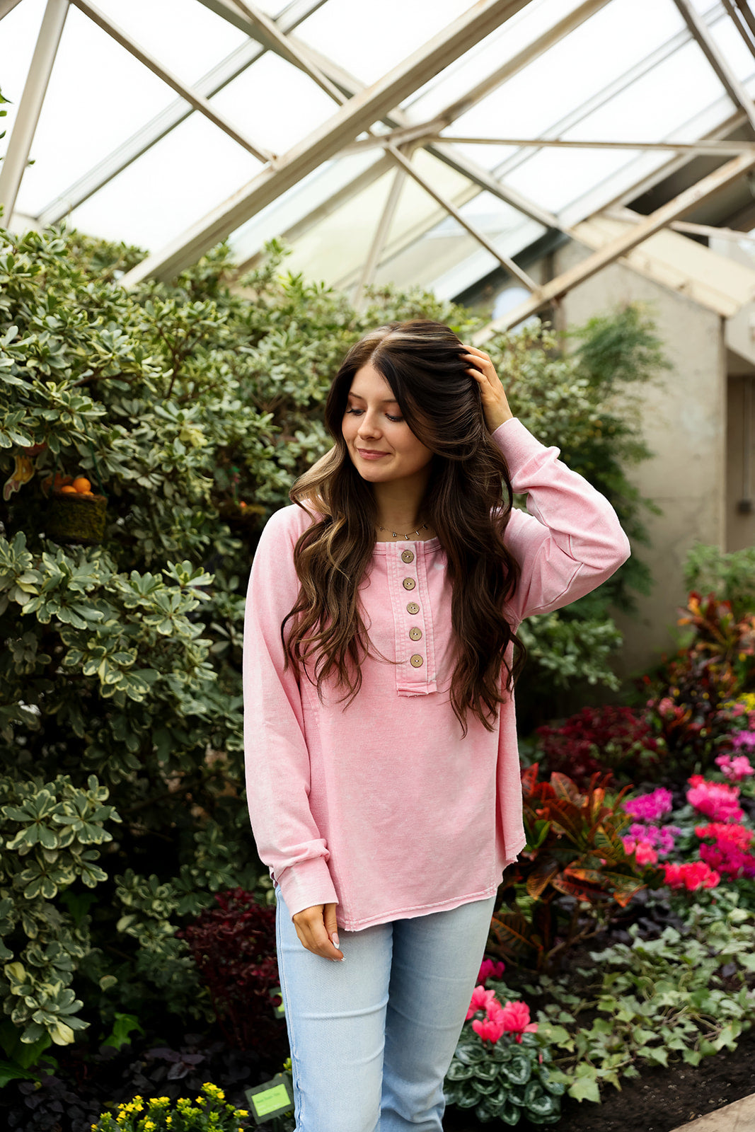 Soft Fade, Pink Oversized Tee