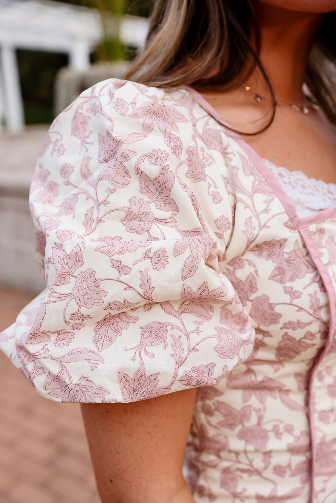 Blush Serenade, Midi Dress