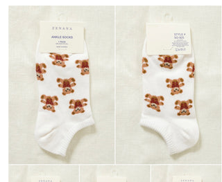 Bears with Bows Socks