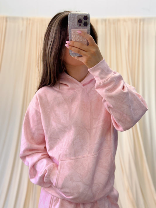 Blush Camo Hoodie