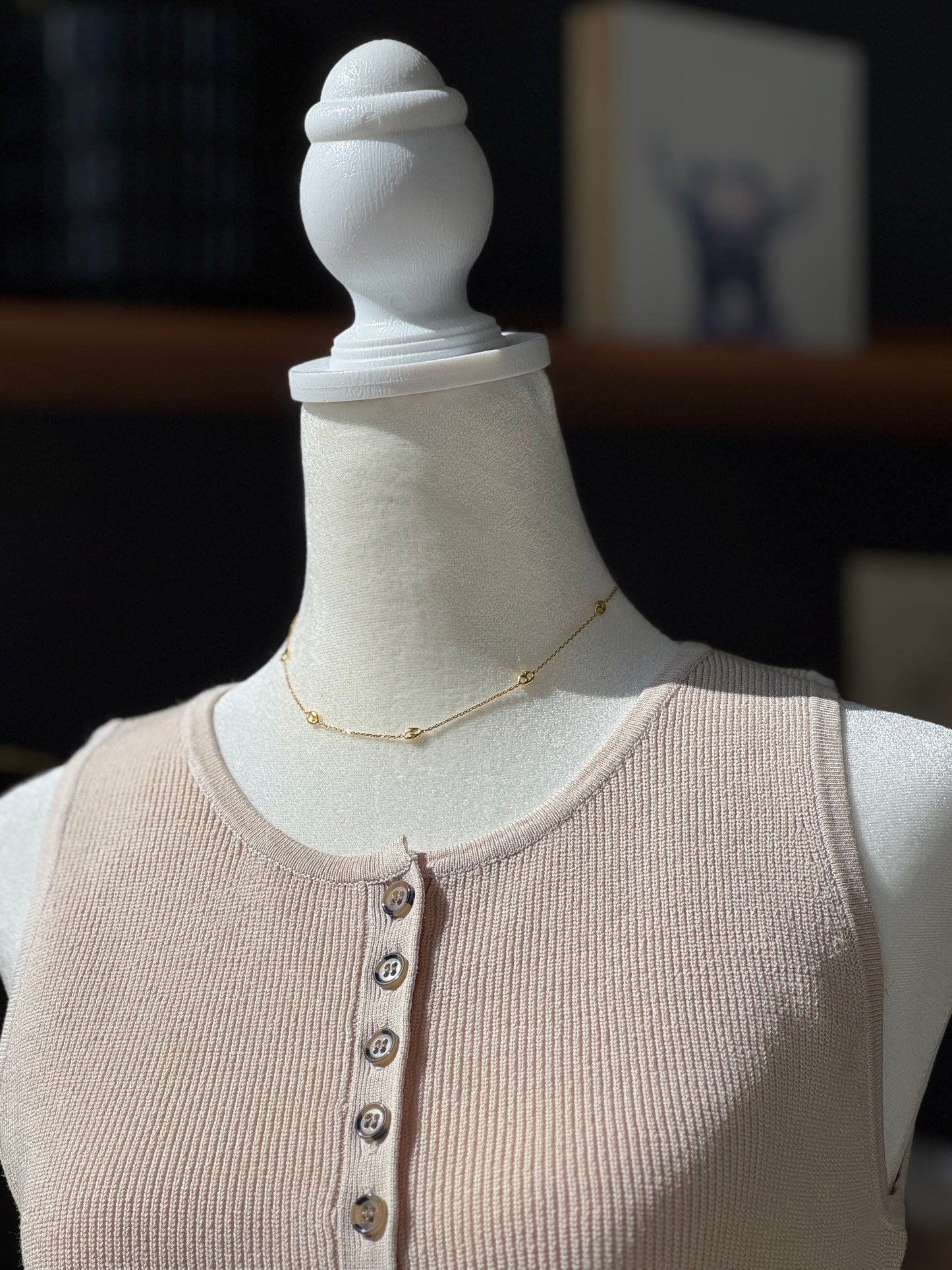 Petite Horse Bit Charm, Necklace