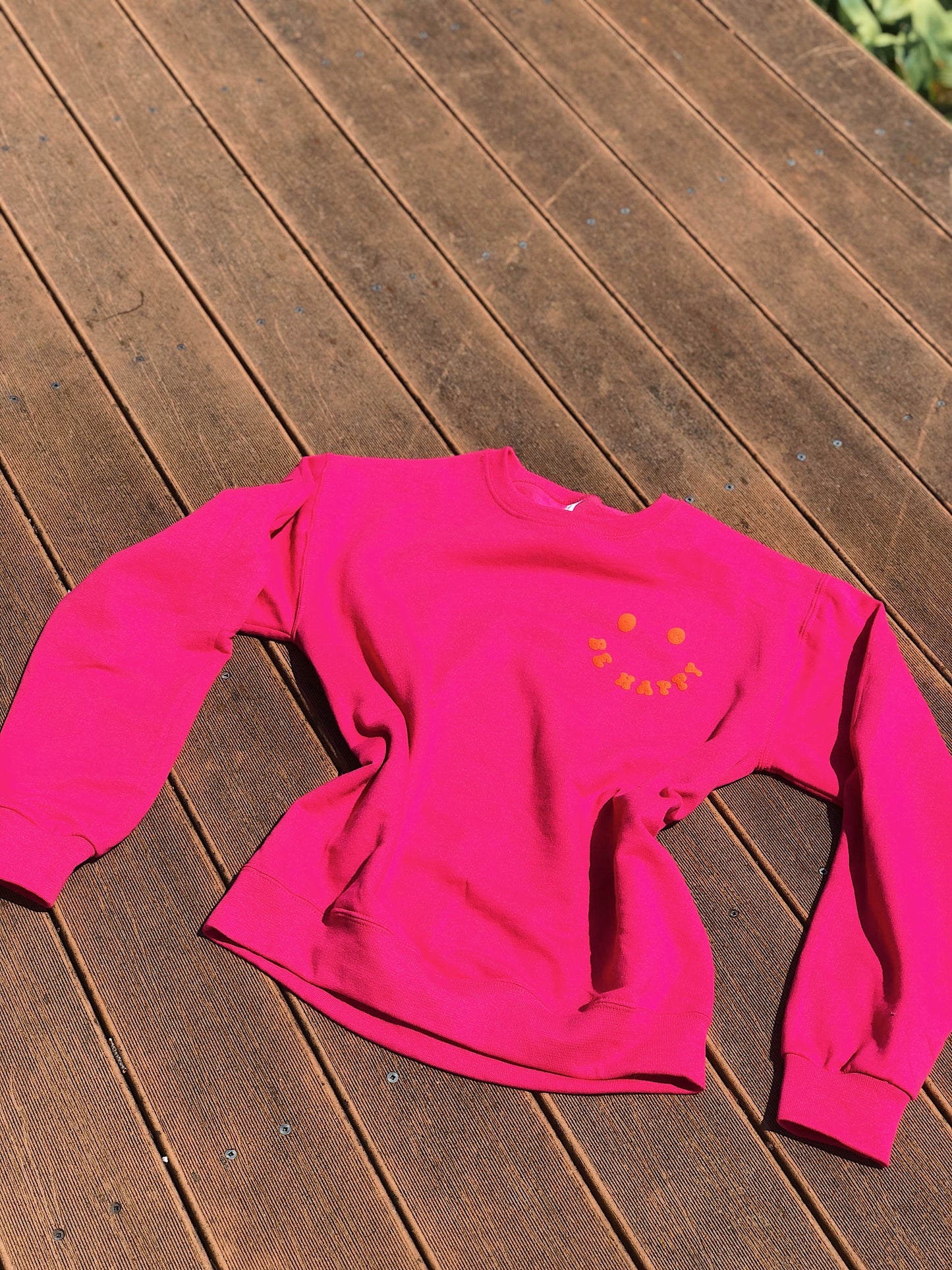 Be Happy, Smilie Crewneck