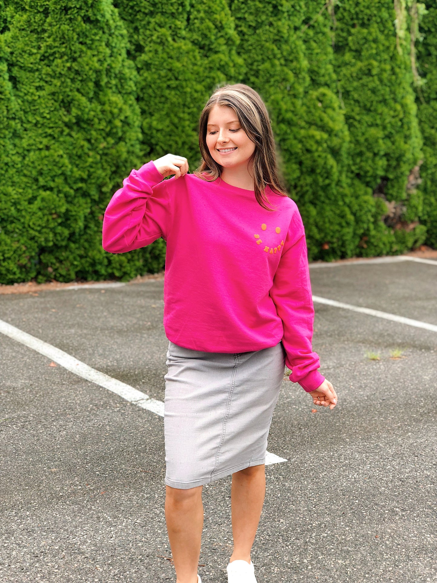 Be Happy, Smilie Crewneck