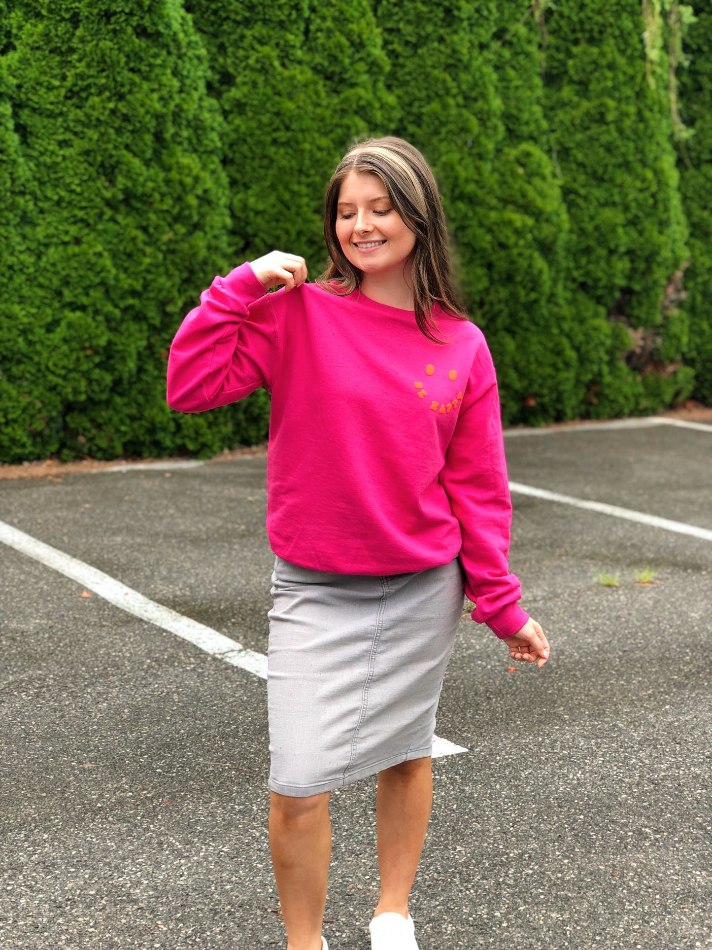 Be Happy, Smilie Crewneck