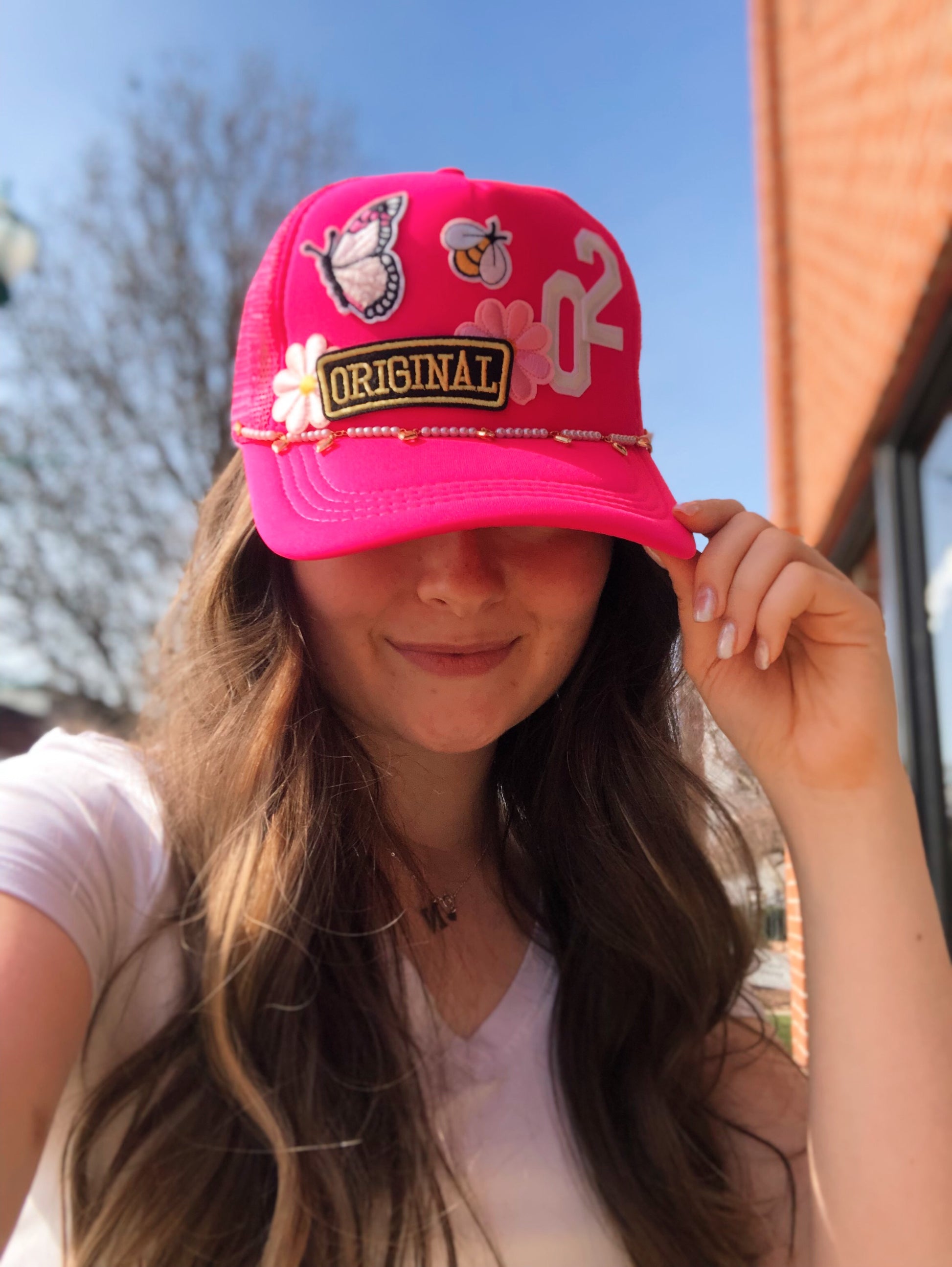 build your own: trucker hat bar