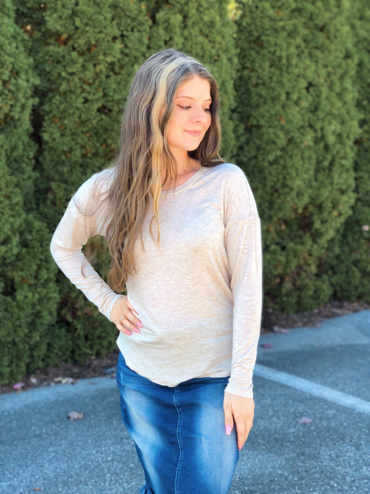 Butter Soft, Cream Tee