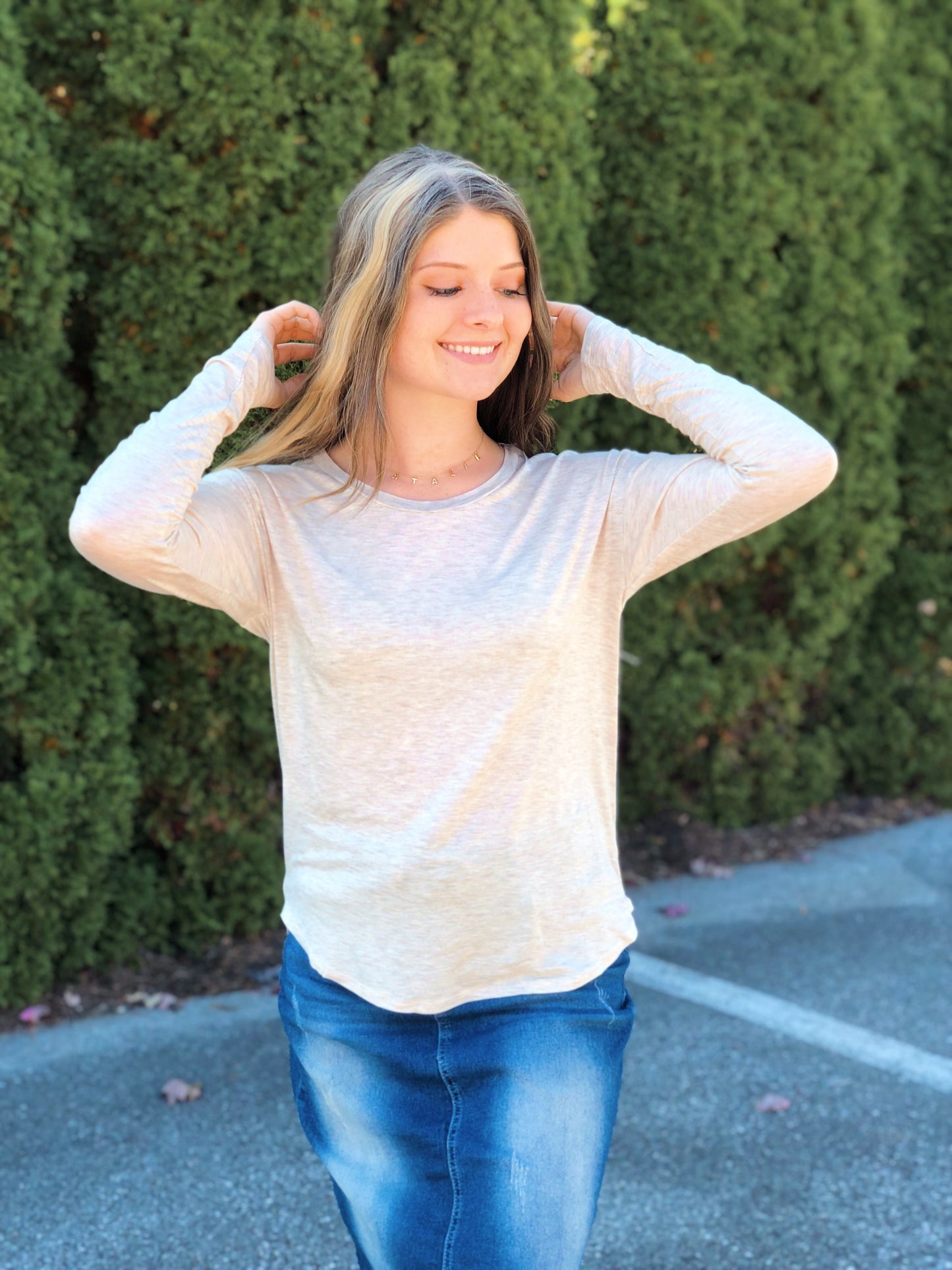 Butter Soft, Cream Tee