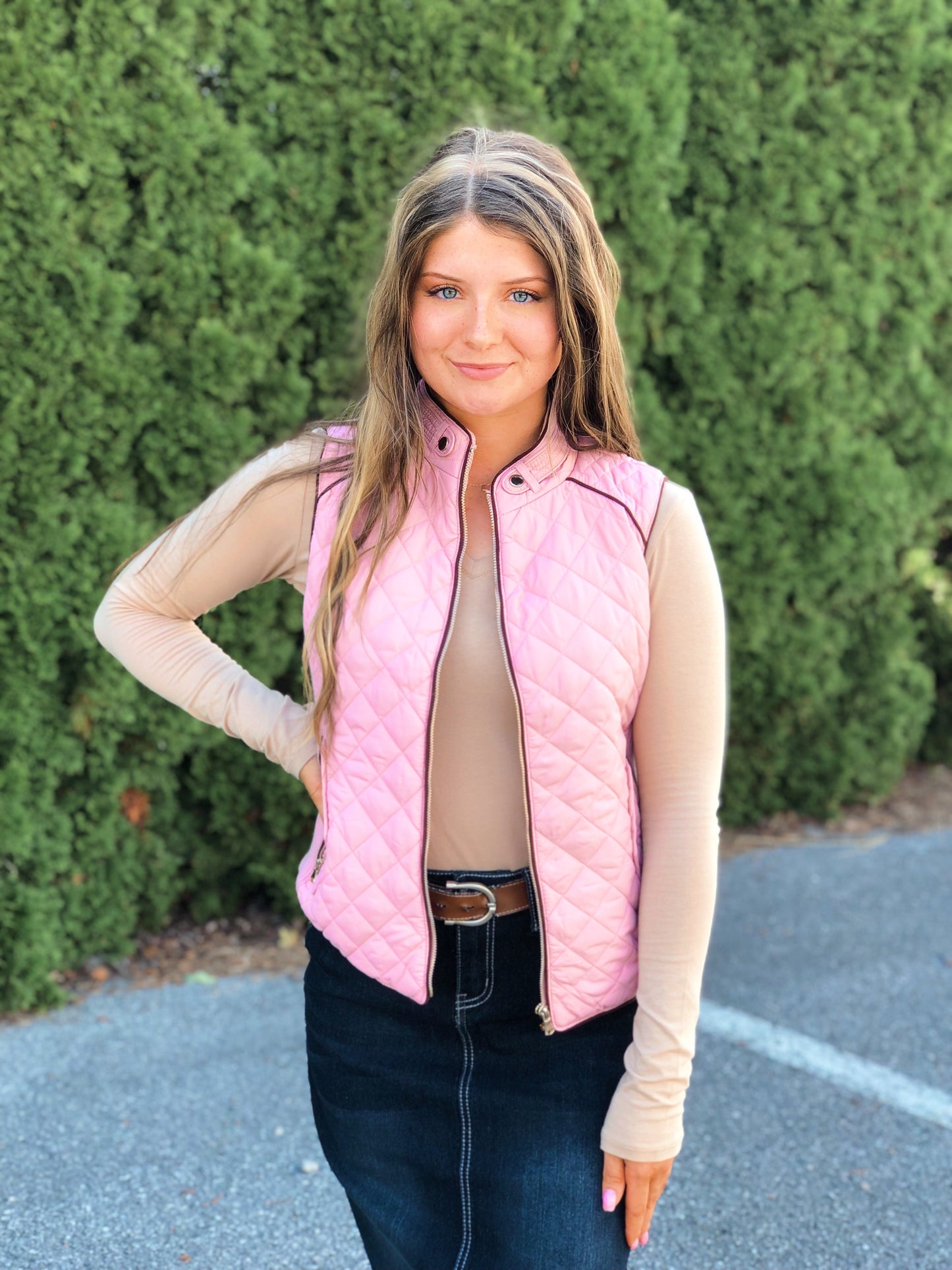 Striking, Quilted Vest