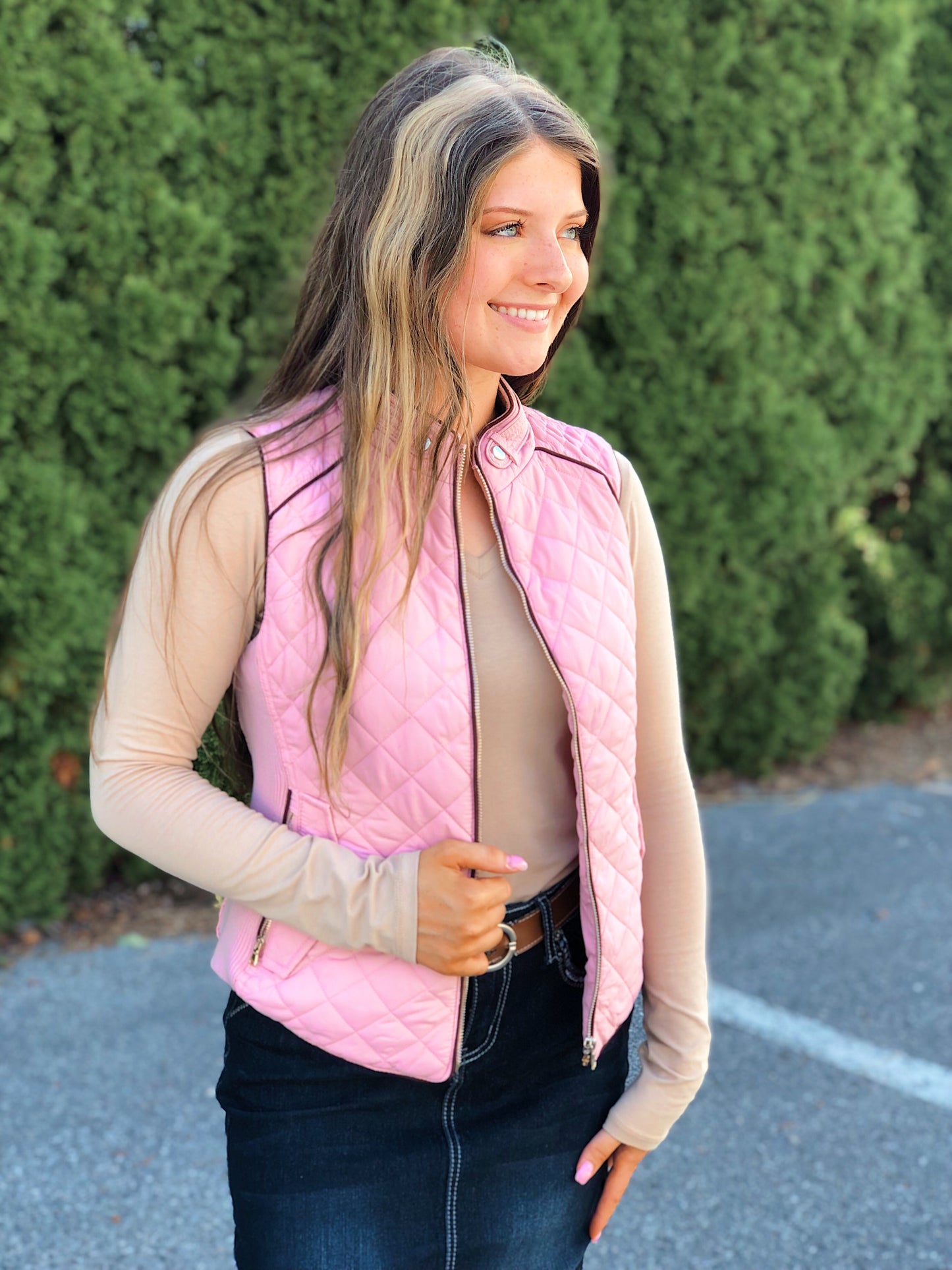 Striking, Quilted Vest