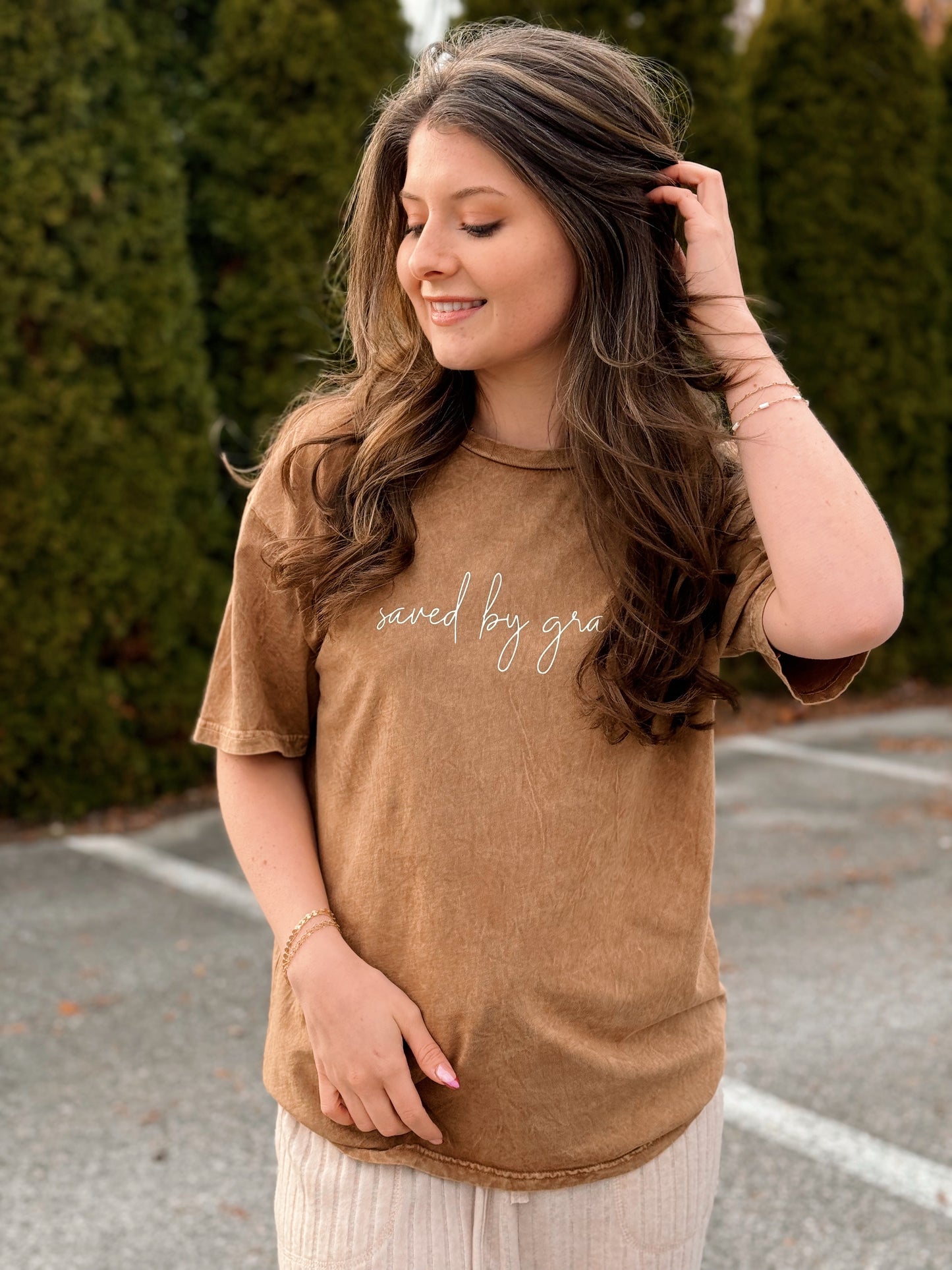 Saved By Grace, Oat Collective Tee