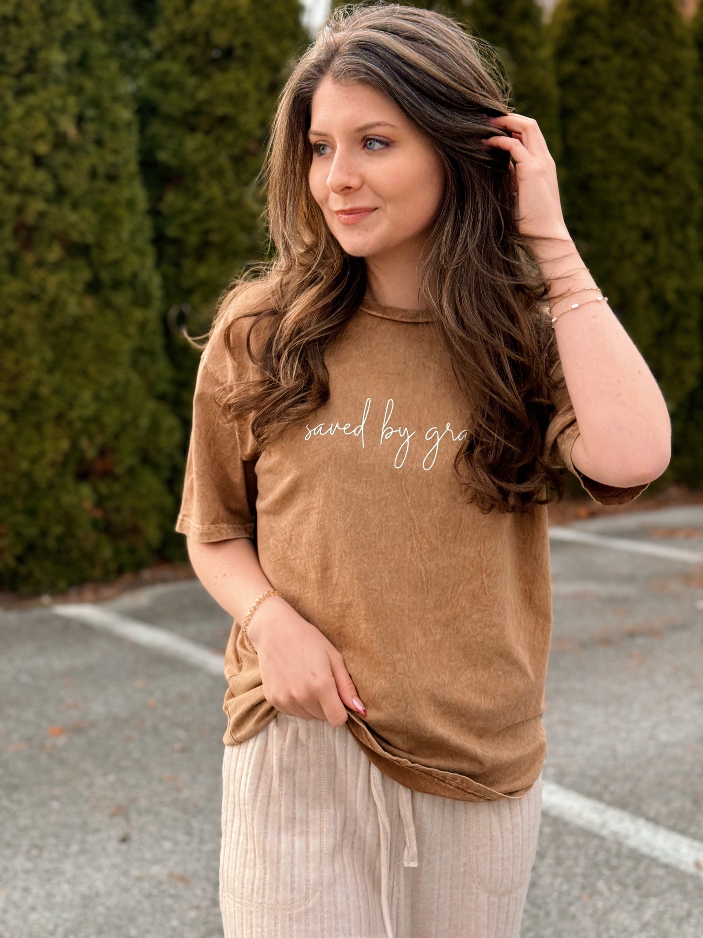 Saved By Grace, Oat Collective Tee