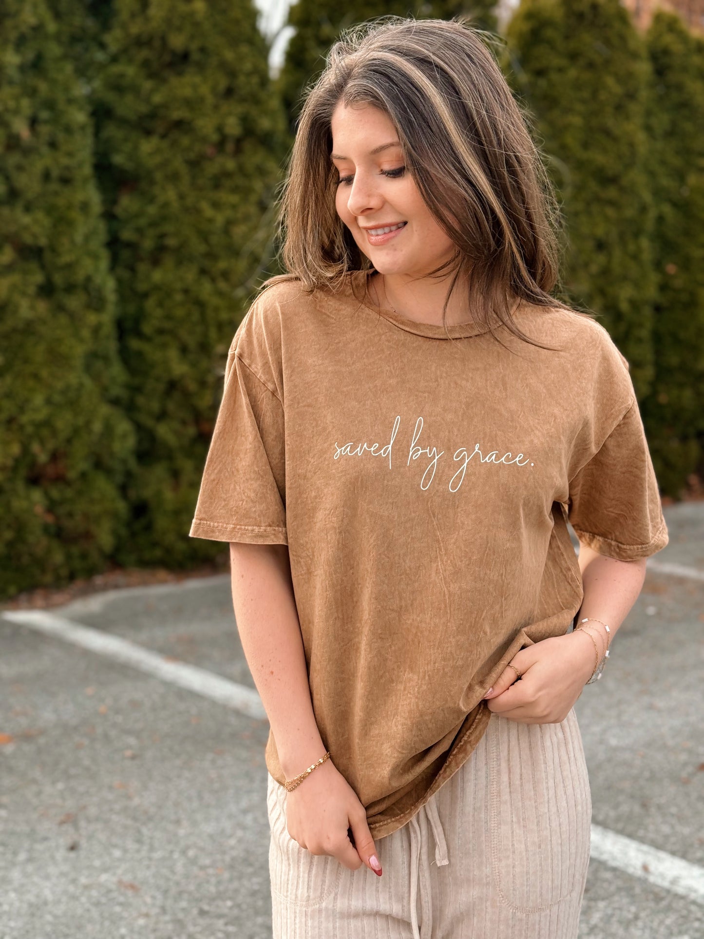 Saved By Grace, Oat Collective Tee