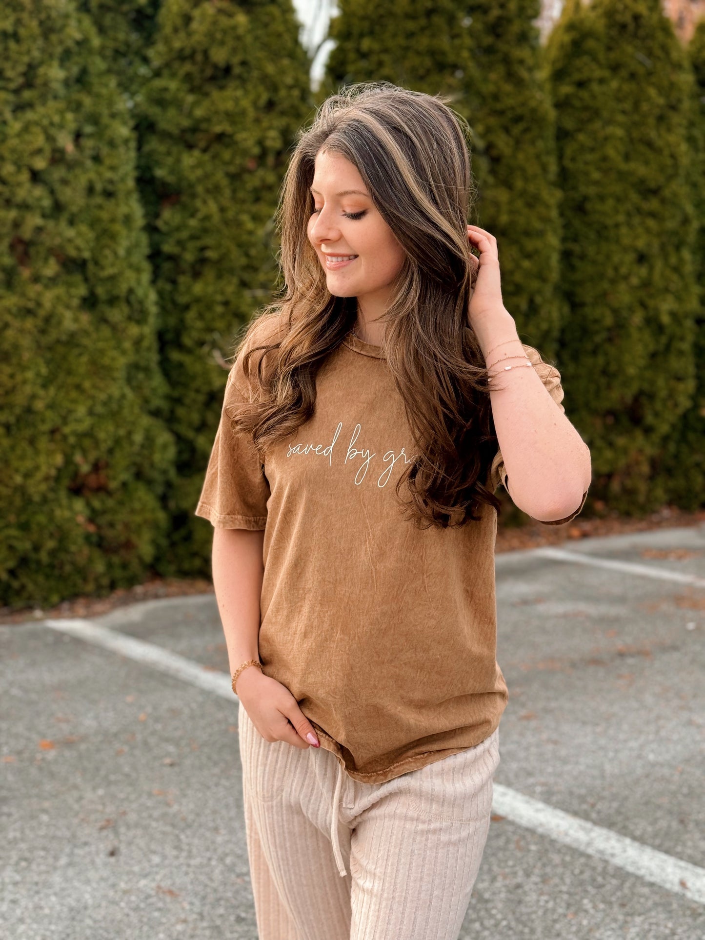 Saved By Grace, Oat Collective Tee