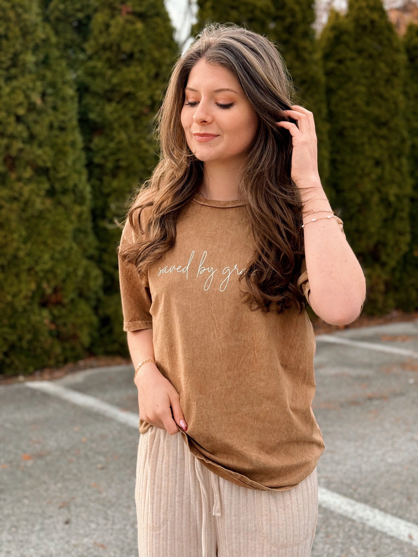 Saved By Grace, Oat Collective Tee