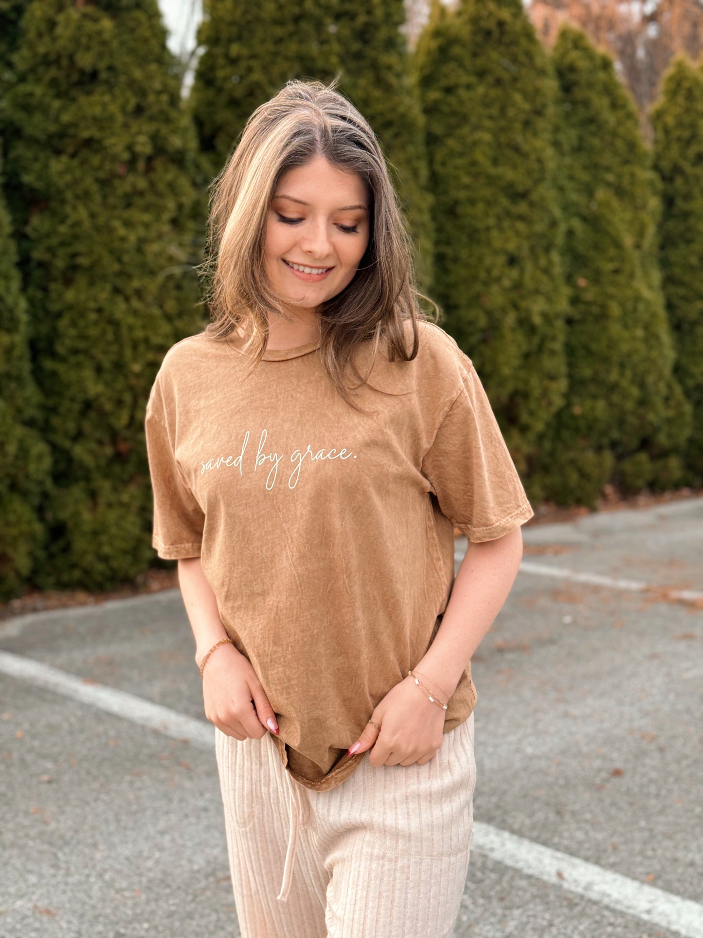 Saved By Grace, Oat Collective Tee