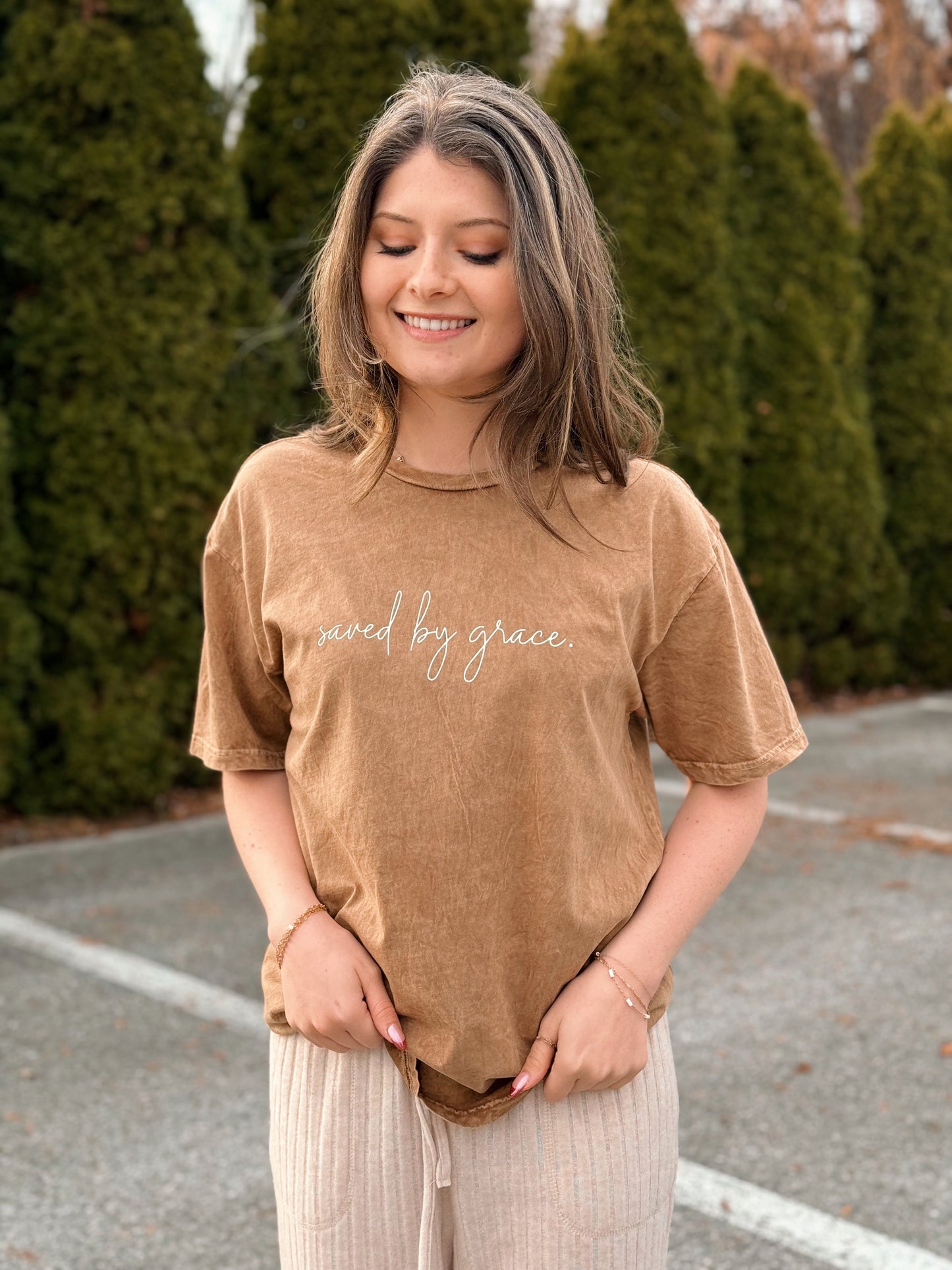Saved By Grace, Oat Collective Tee