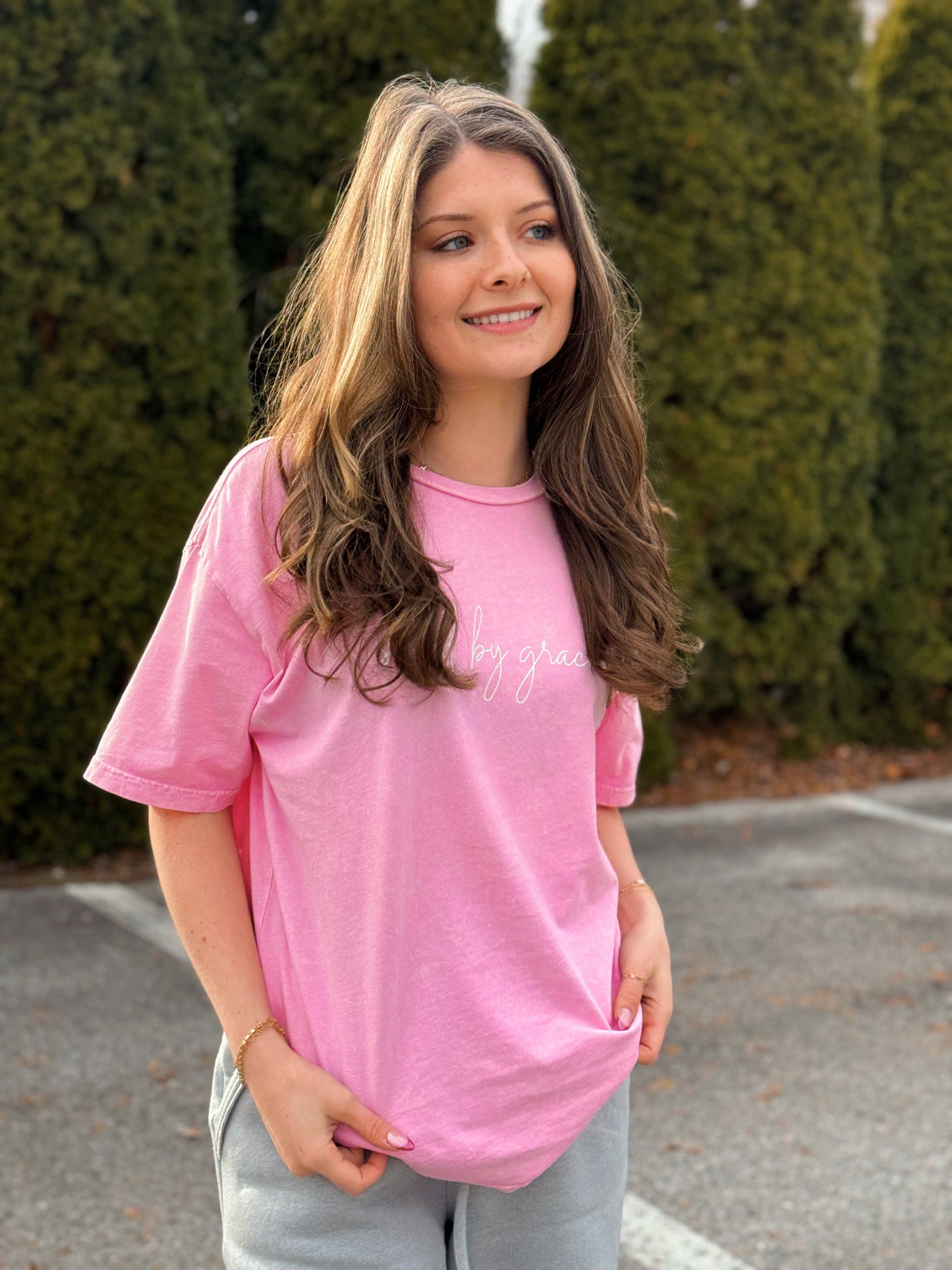 Saved By Grace, Oat Collective Tee