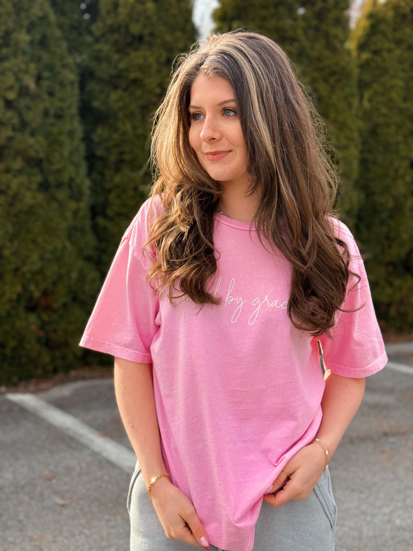 Saved By Grace, Oat Collective Tee