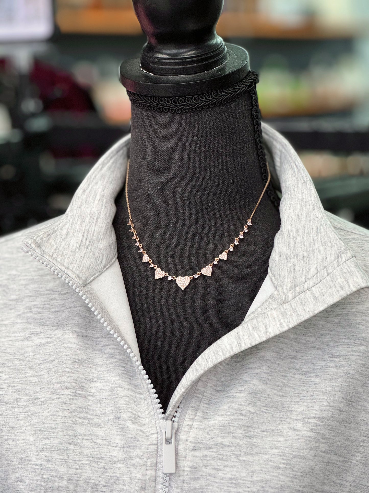 Crystal Heart Necklace