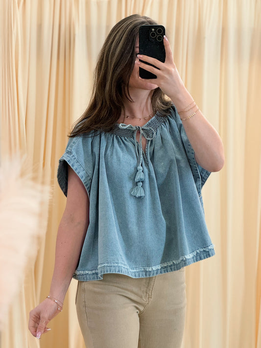 Denim Charm, Blouse